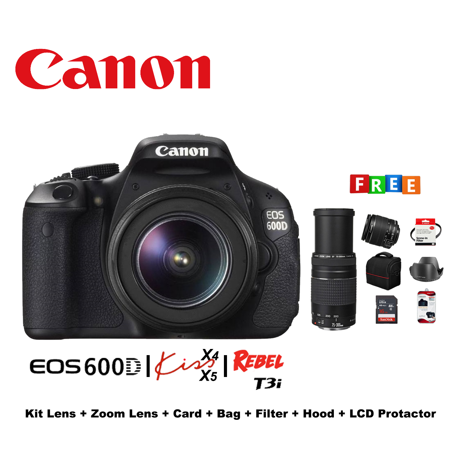 600d Price In Bangladesh Canon 600d 1080p 60fps Digital Camera