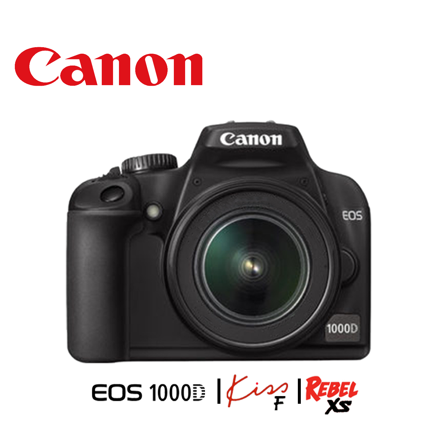 Canon EOS 1000D Kiss F Rebel Digital XS With Kit Lens Mega City