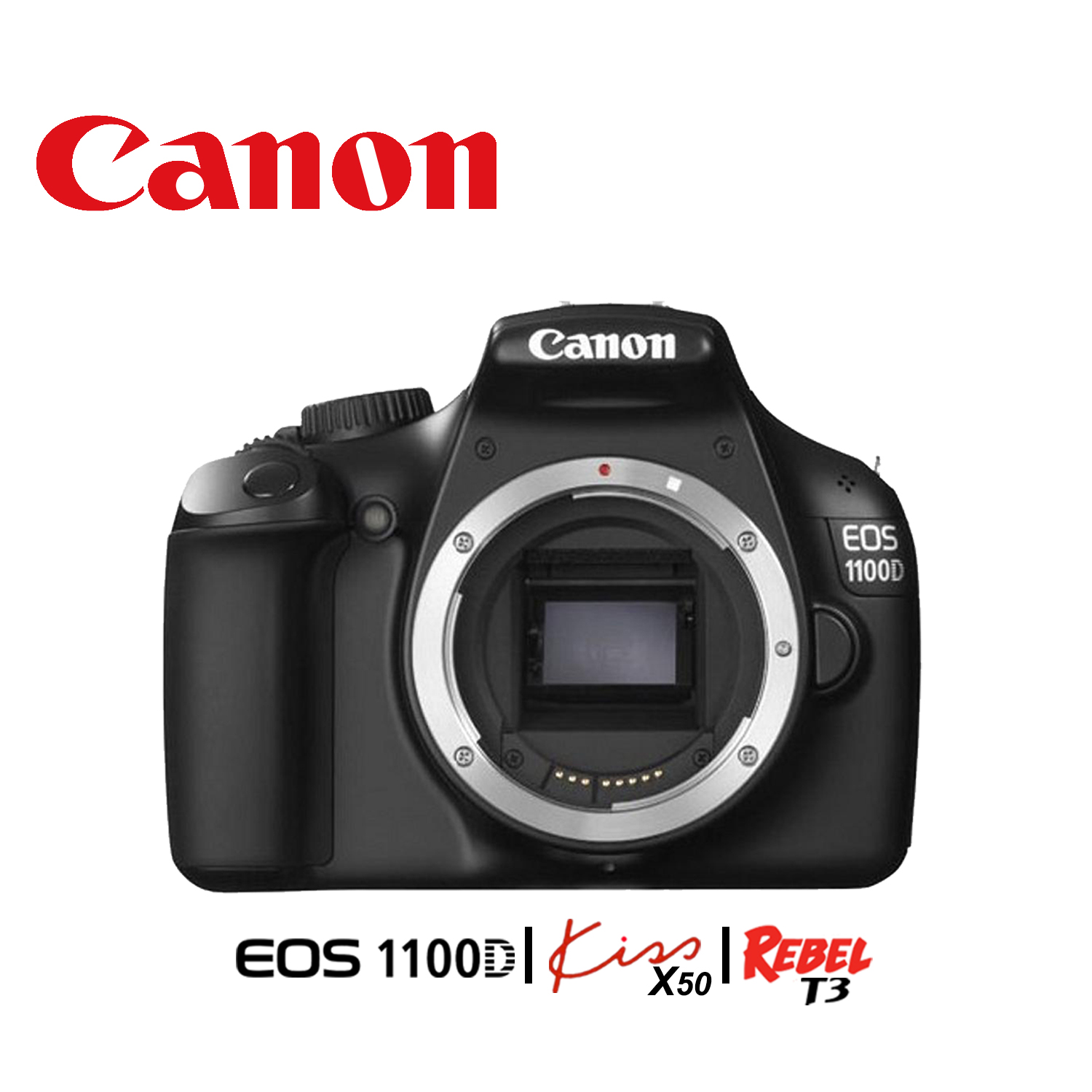 Canon EOS 1100D Kiss X50 Rebel Digital T3 Body Mega City