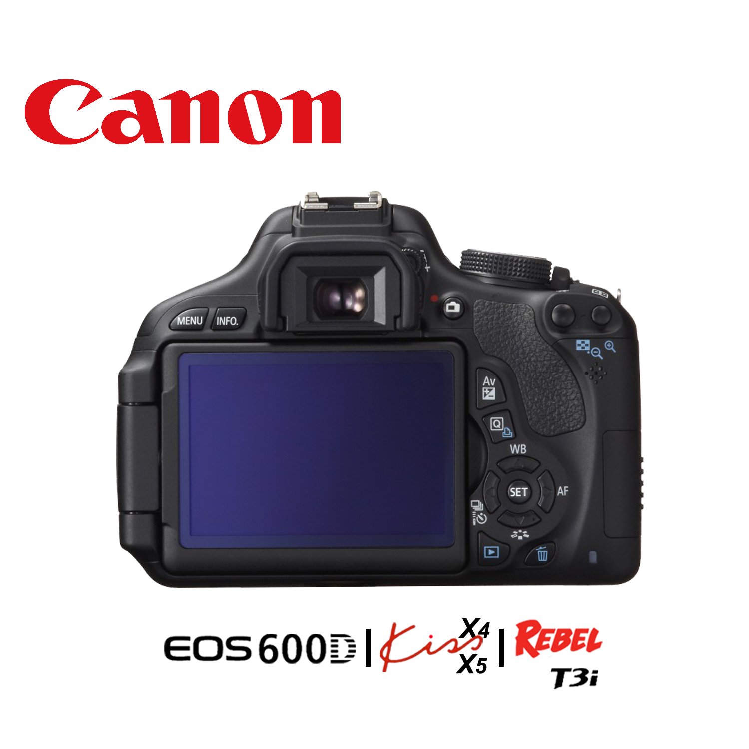 Canon EOS 600D | Kiss X5 | Rebel T3i Body - Mega City