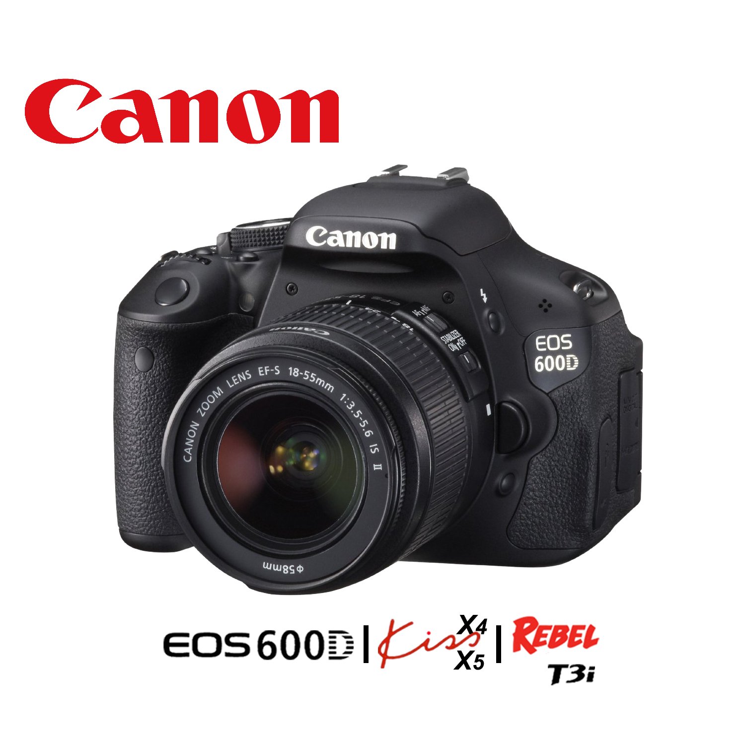 Canon EOS Rebel T3i (Kiss X5) 600D　1669 Canon EOS 600D | Kiss X5 | Rebel T3i With Kit Lens - Mega City