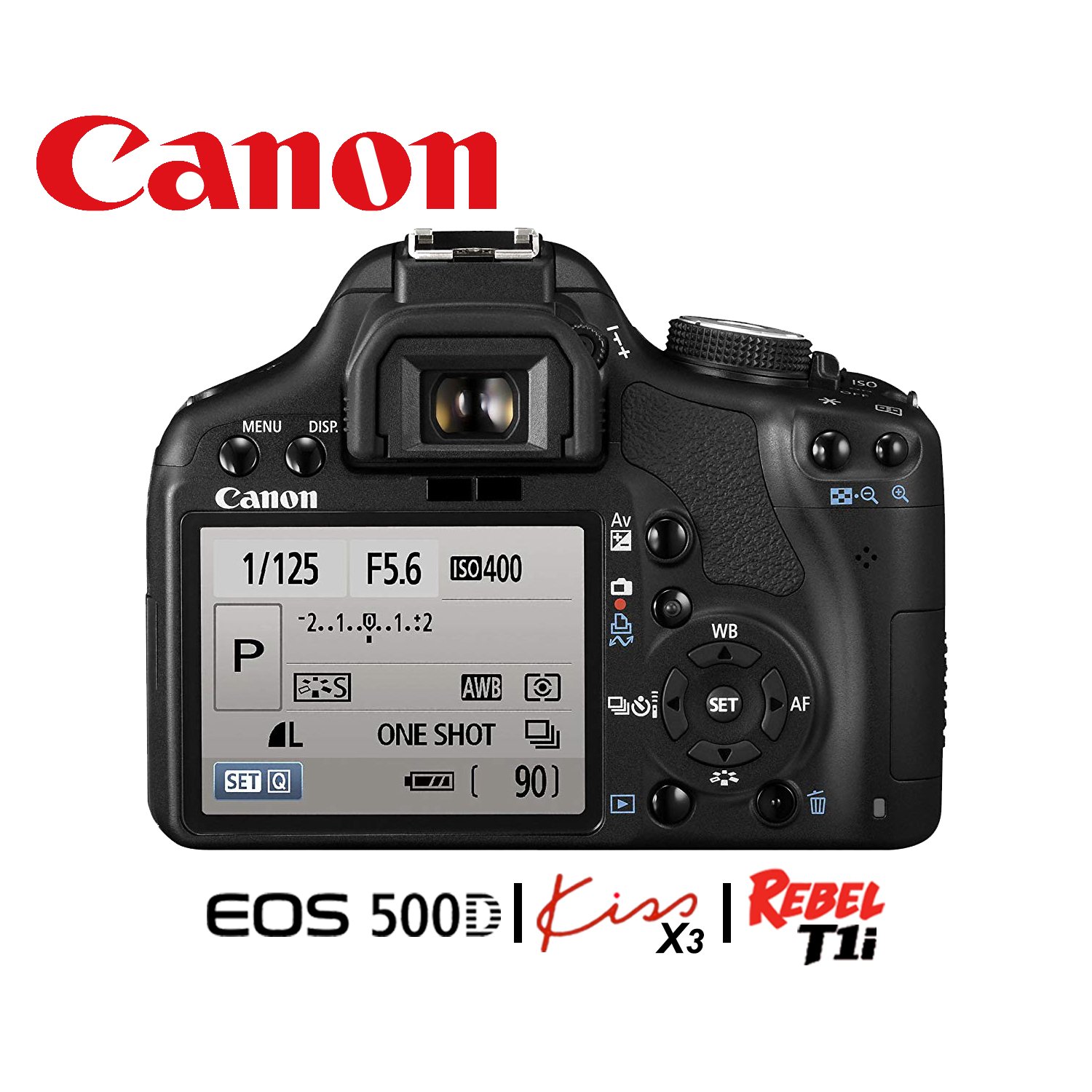Canon EOS 500D | Kiss X3 | Rebel T1i With Kit Lens - Mega City