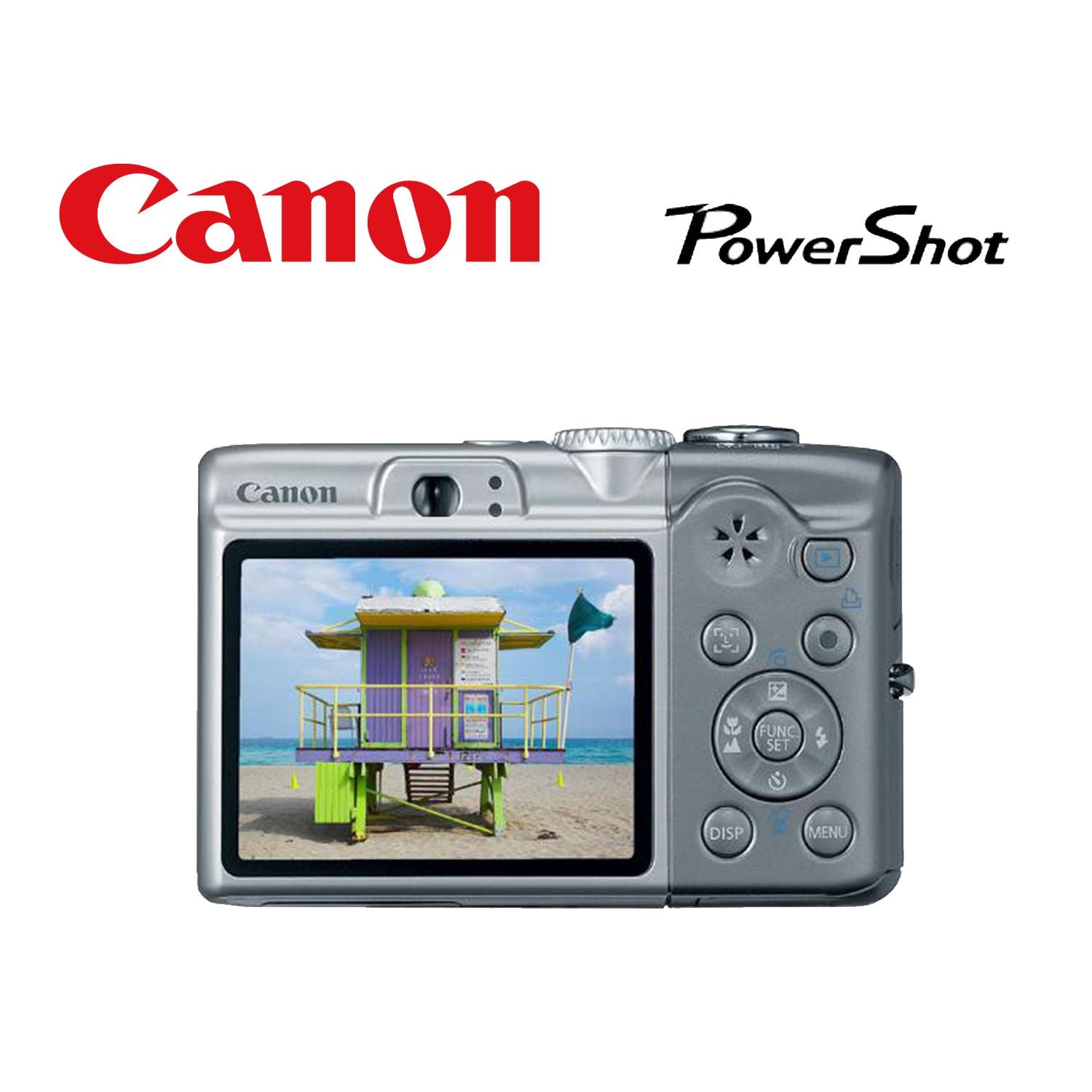Canon A1100 IS PowerShot Digital Camera - Mega City