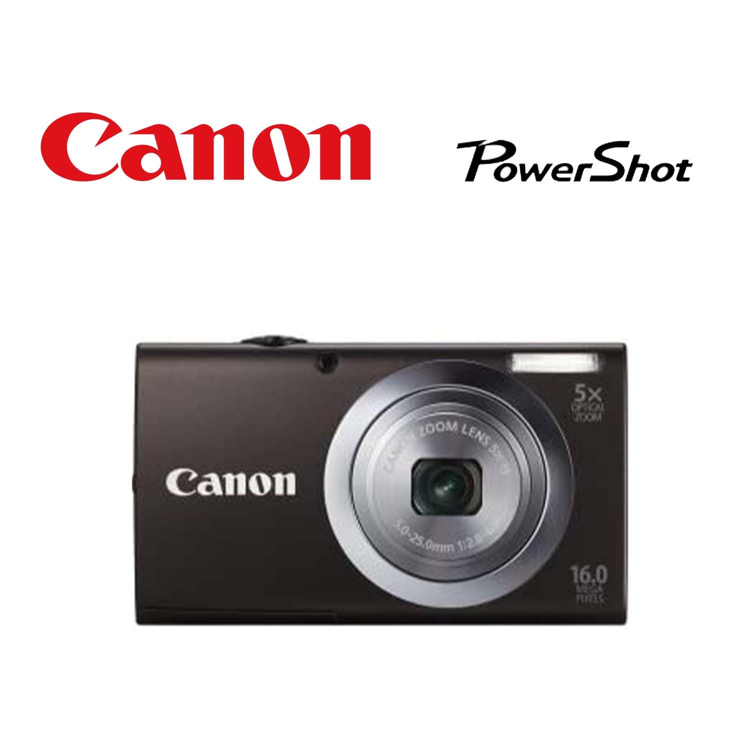 Canon A2400 IS PowerShot Digital Camera - Mega City
