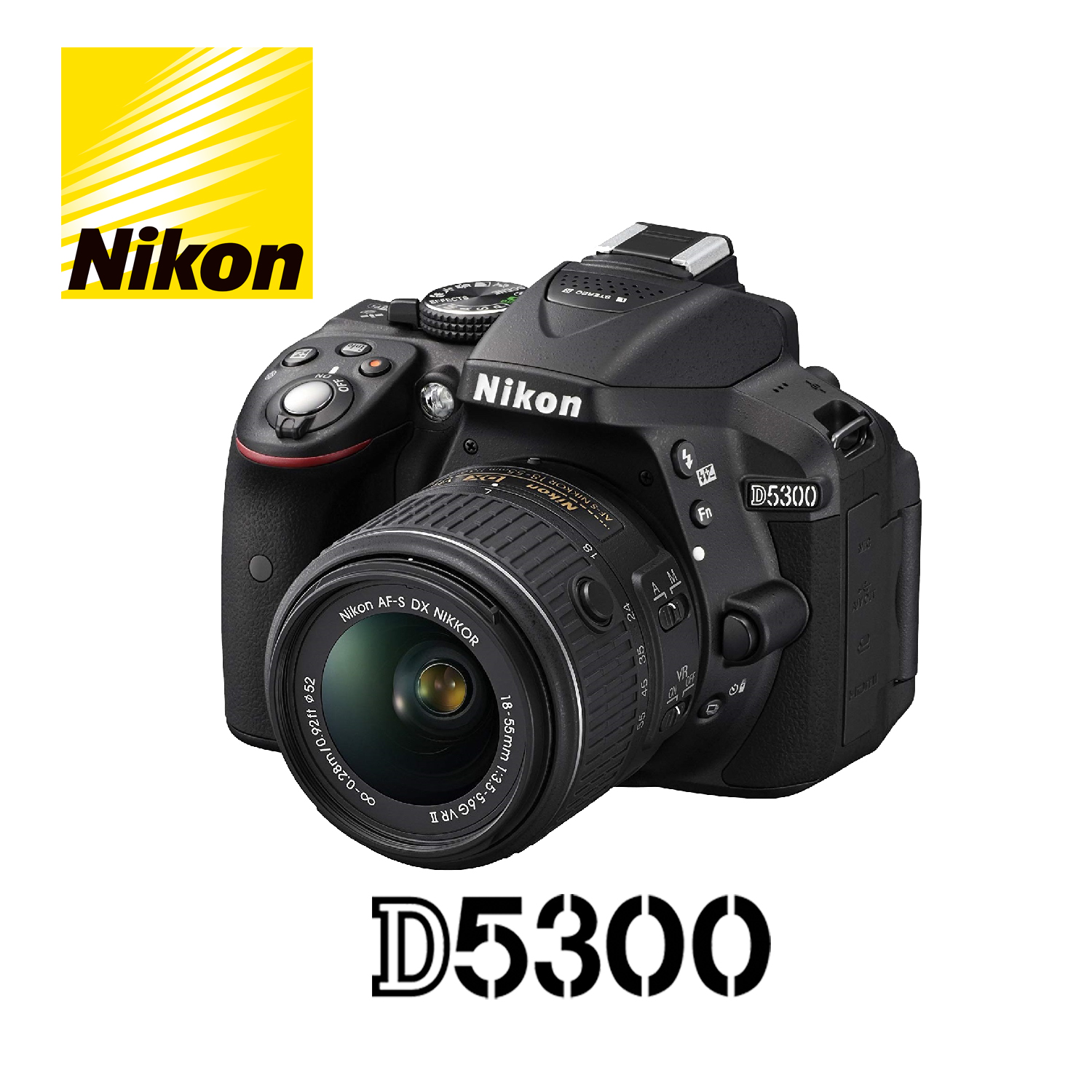 Nikon - 初心者に♥️Nikon D5300セット！バッグ・レンズ保護付で安心スタート✨️✨️ Amazon.co.jp: Nikon デジタル一眼レフカメラ D5300 AF-P 18-55