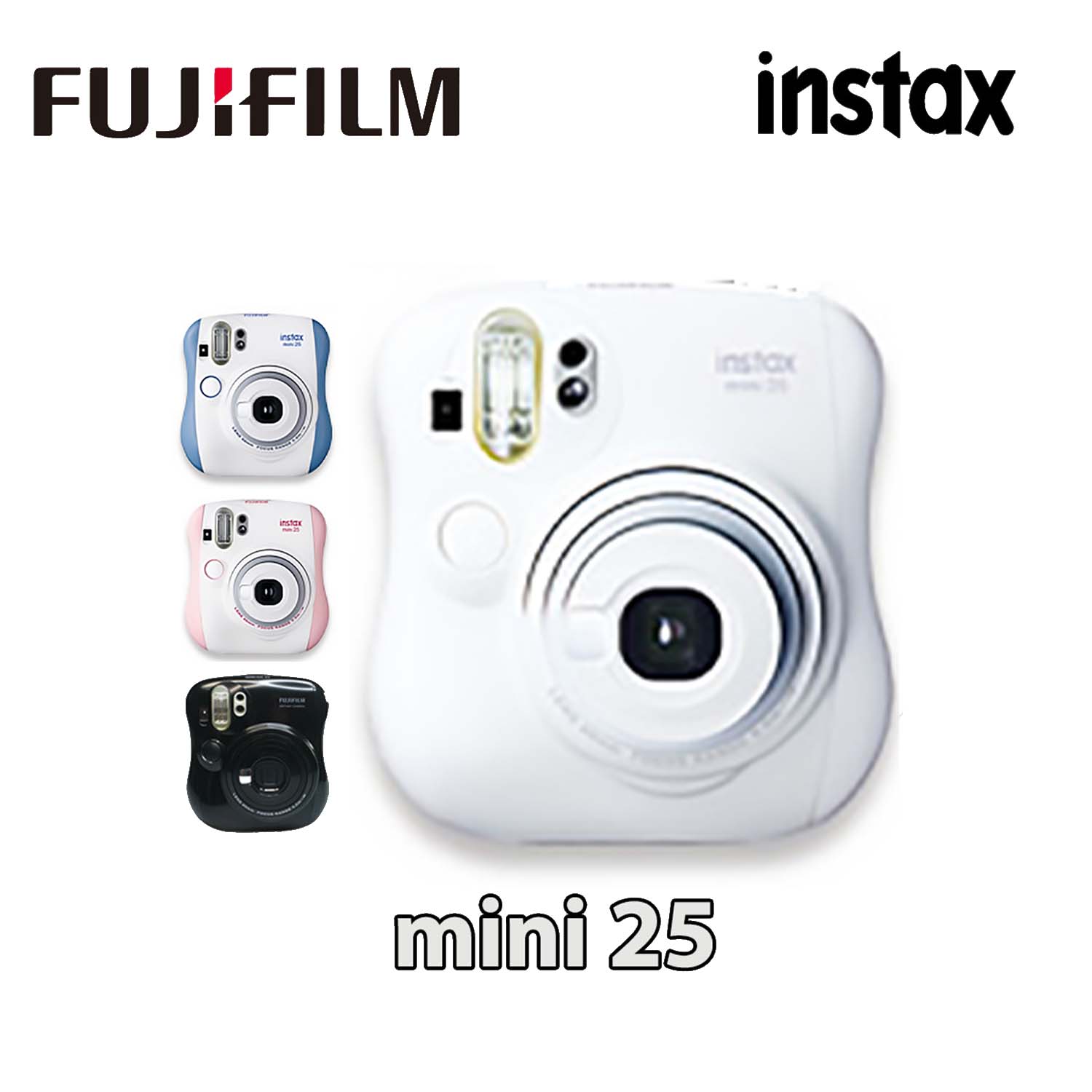 Fujifilm Instax Mini 25 Instant Film Camera - Mega City