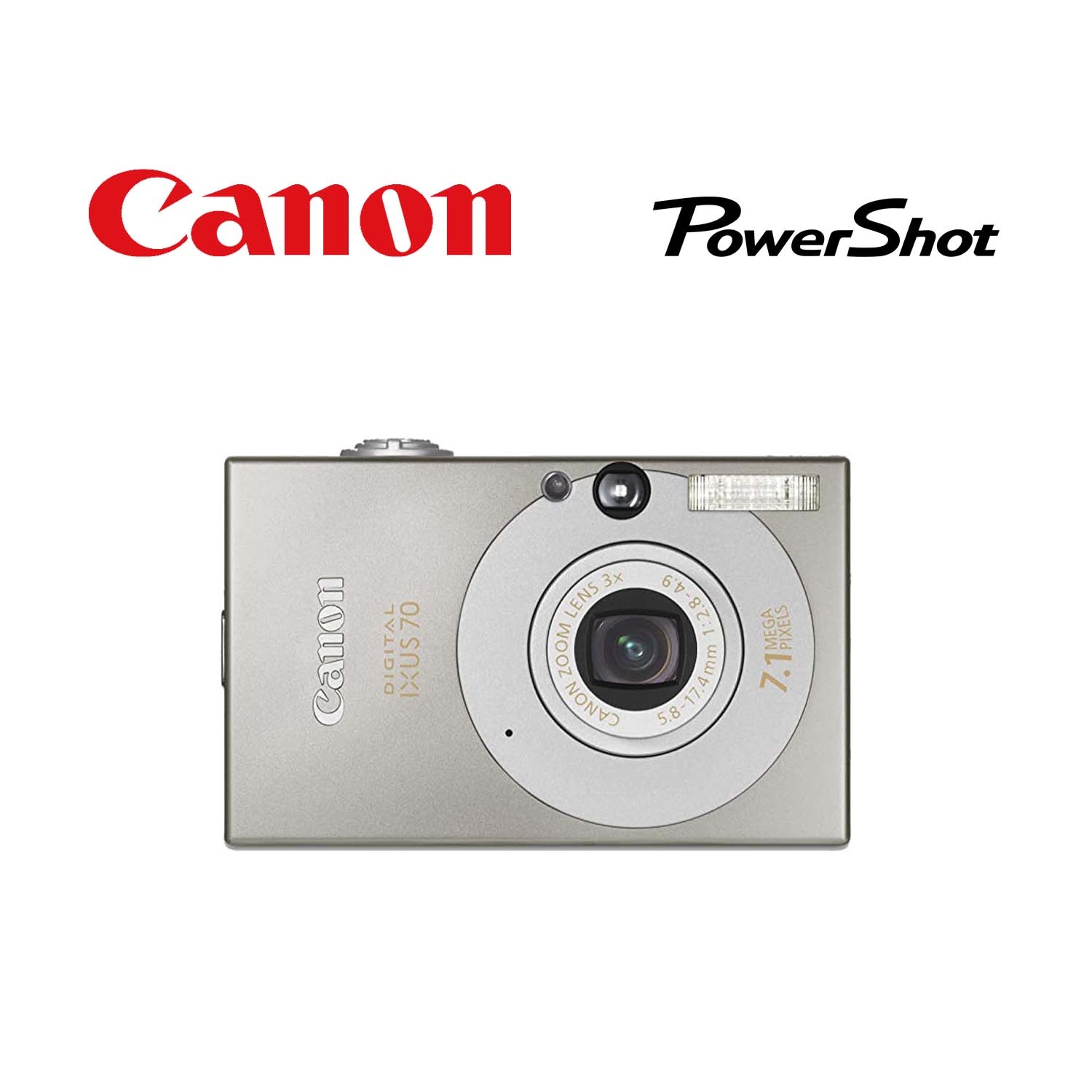 Canon PowerShot IXUS 70 / IXY 10 / SD1000 Digital Camera - Mega City