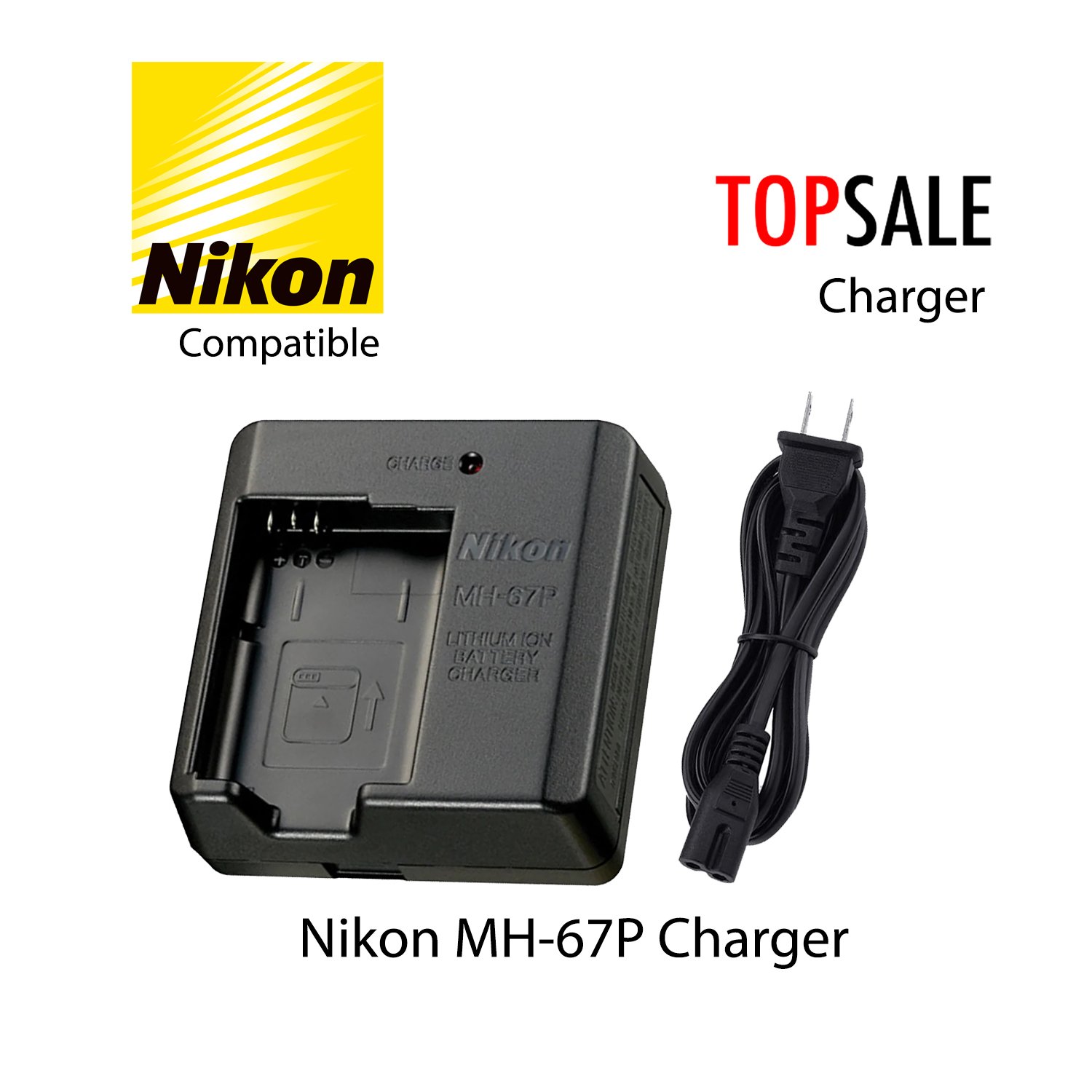 Nikon MH-33 Caricabatterie Originale Per Fotocamere Nikon