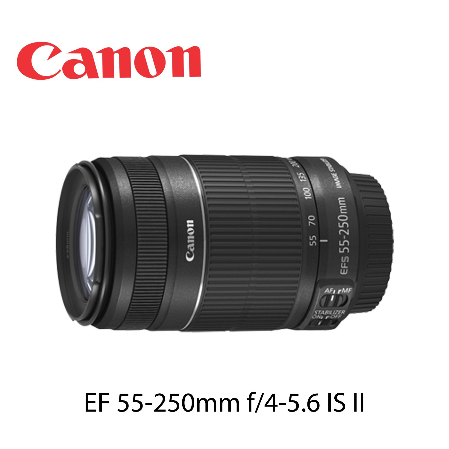 Canon EF-S 55-250mm f/4-5.6 IS II Telephoto Zoom Lens - Mega City