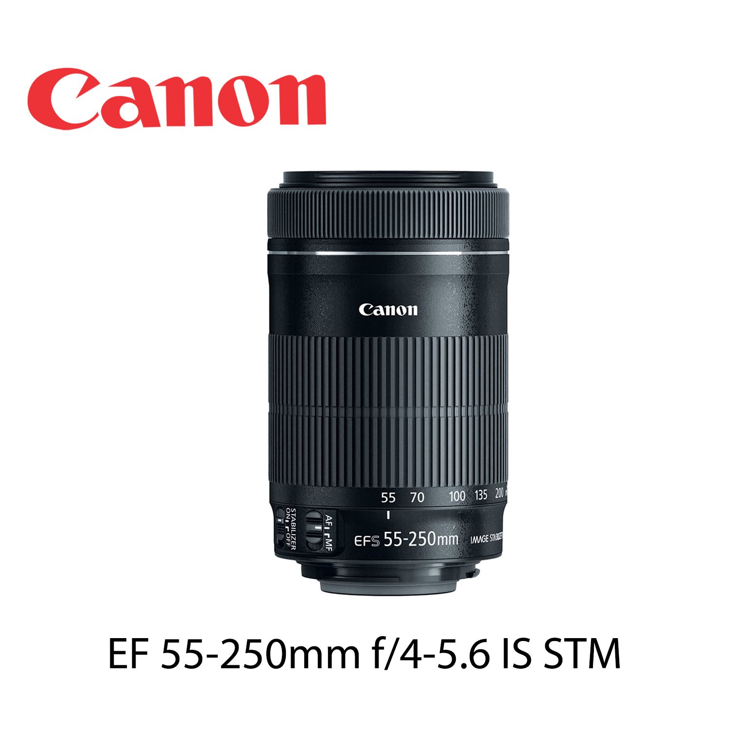 Canon EF-S 55-250mm f/4-5.6 IS STM Telephoto Zoom Lens - Mega City