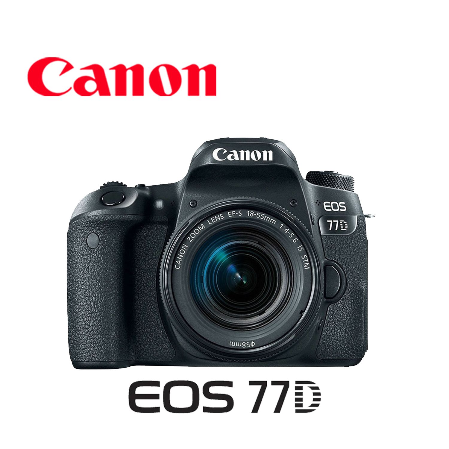 Canon EOS 77D DSLR Camera With 18-55mm Lens