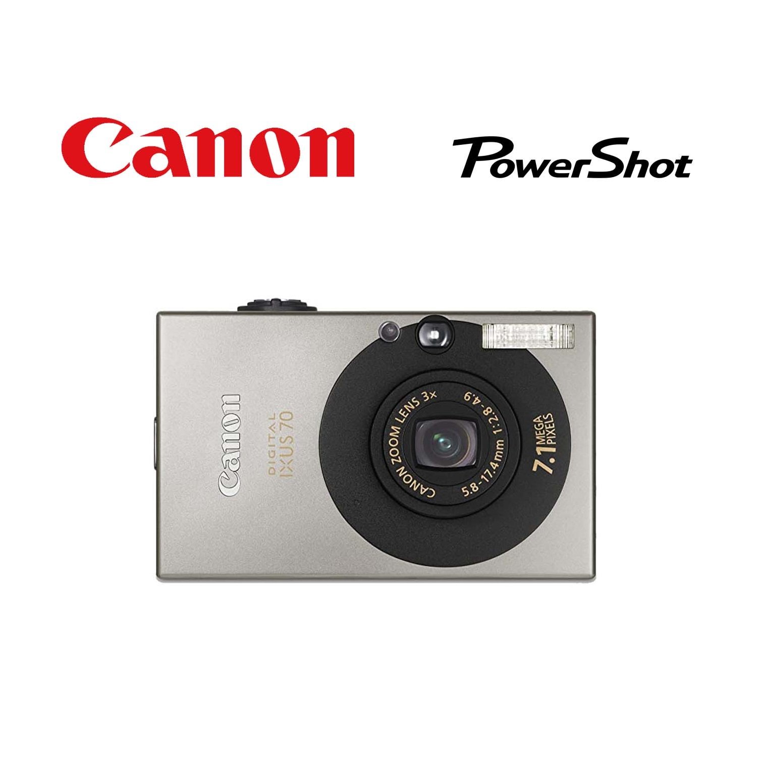 Canon PowerShot IXUS 70 / IXY 10 / SD1000 Digital Camera - Mega City