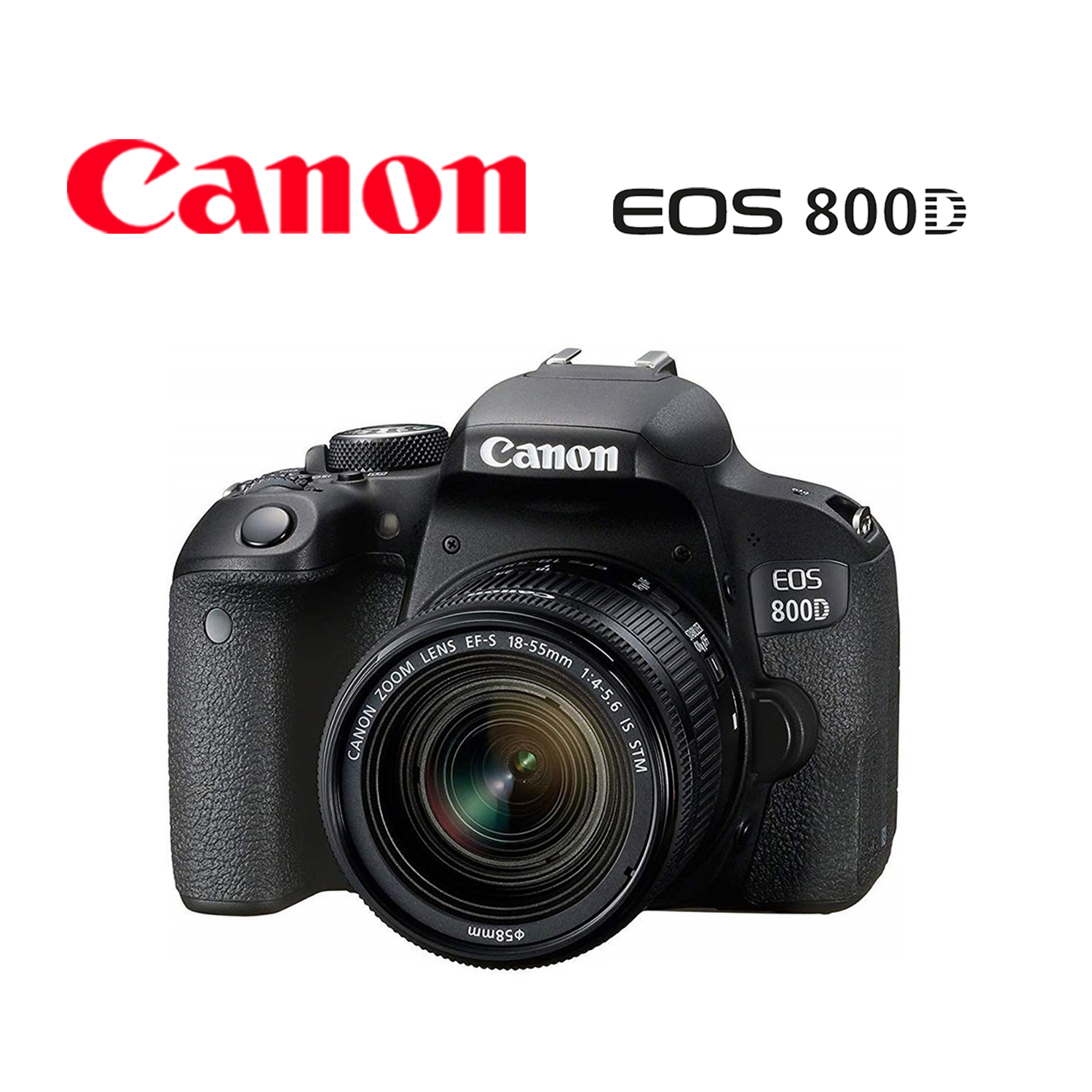 Canon EOS 800D DSLR Camera Kit lens Card Bag