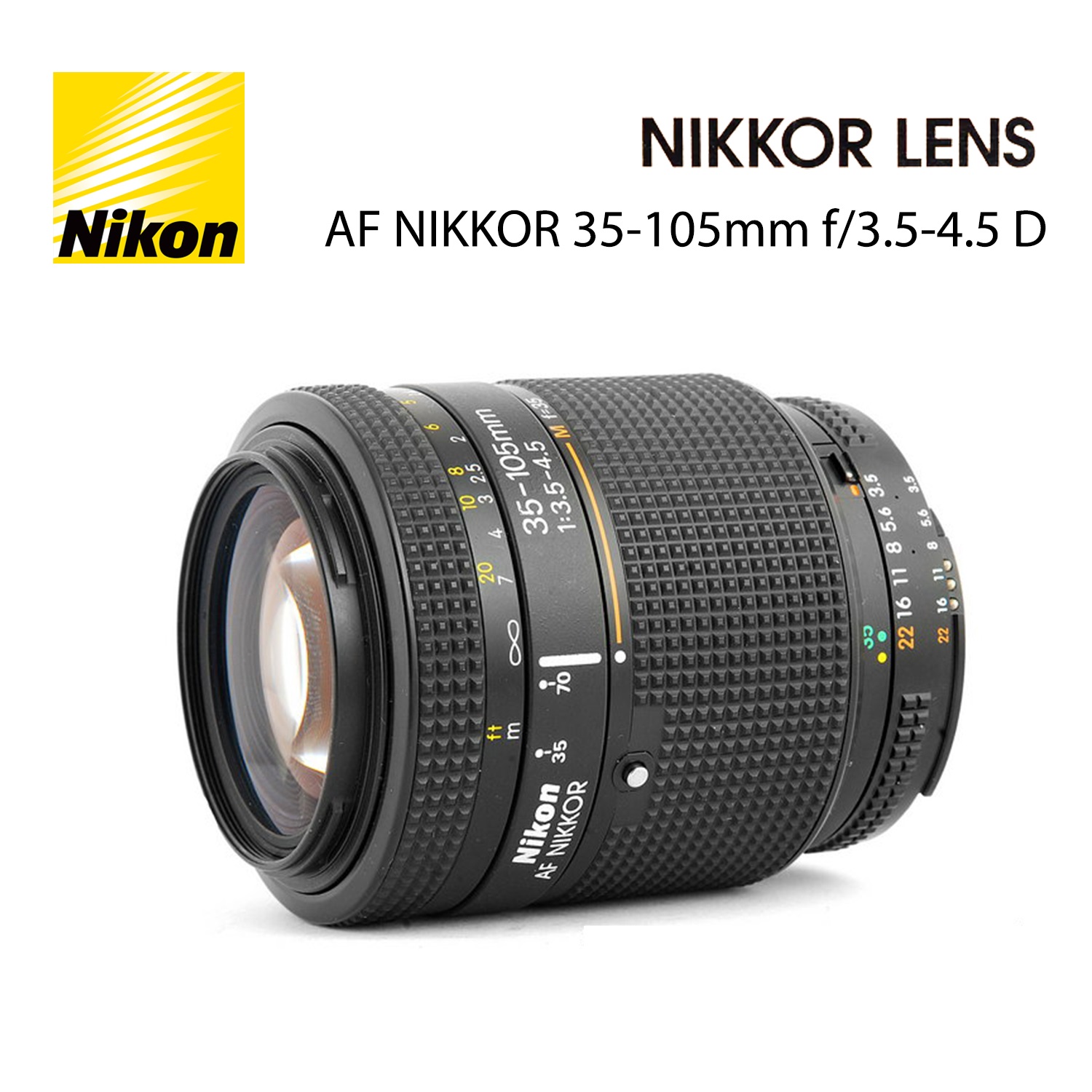 Nikon AF 35-105mm f3.5-4.5 D Lens - Mega City
