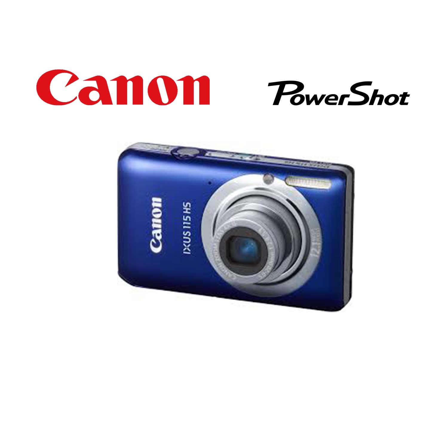 Appareil Photo Numérique Canon PowerShot ELPH 100 HS / IXUS 115 – 12,1 MP, Compact, Occasion