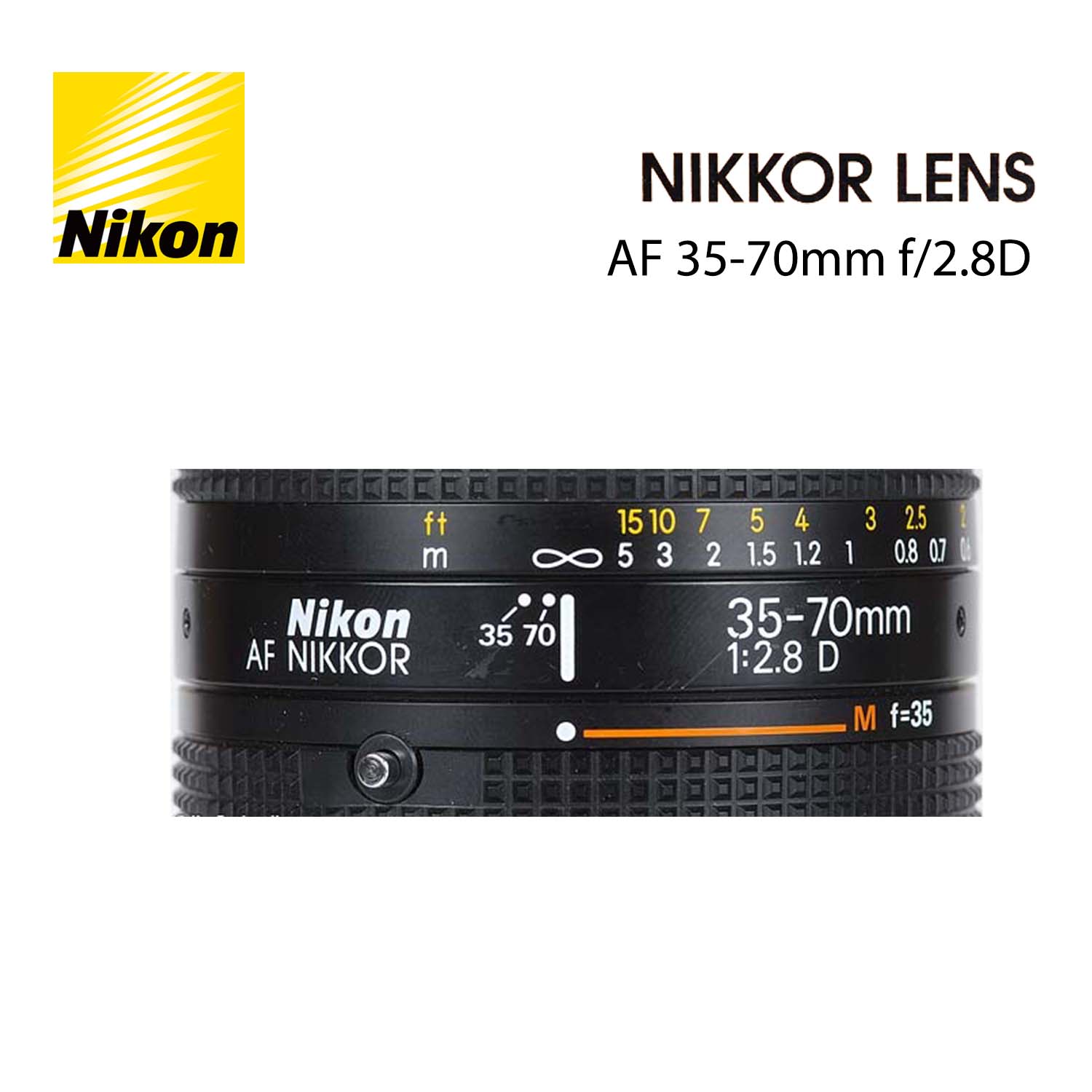 Nikon 35-70mm f2.8D Lens - Mega City