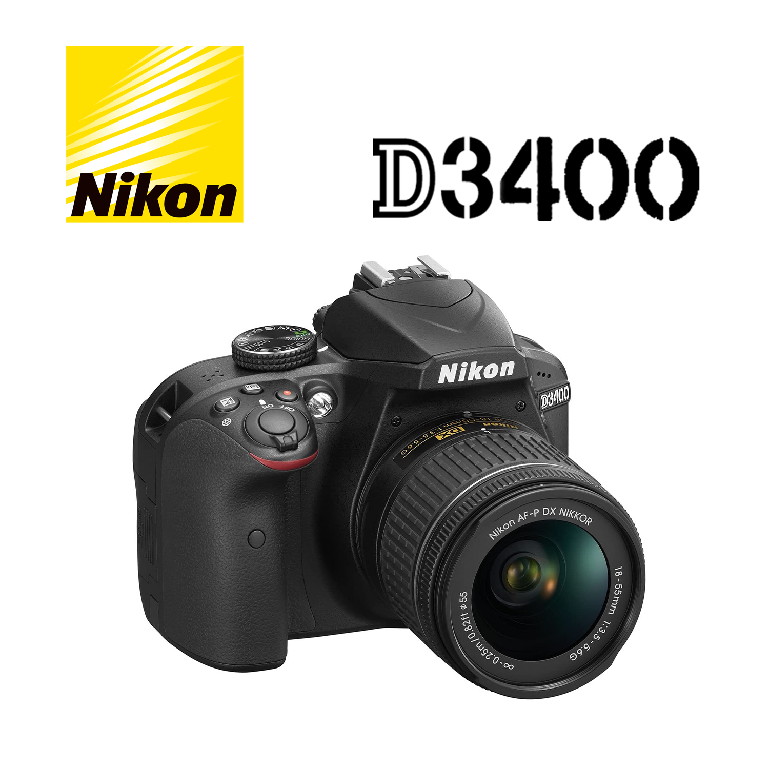 Nikon D3400 18-55mm Lens