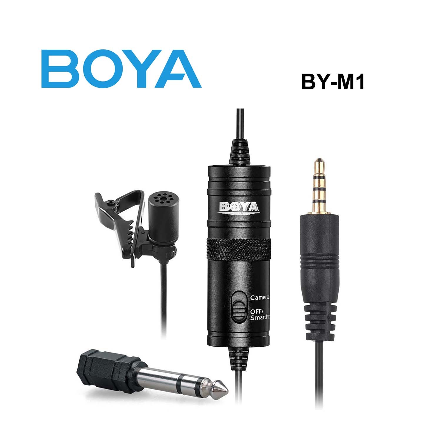 BOYA BY M1 Omni Directional Lavalier Microphone Mega City boya-by-m1-omni-directional-lavalier-microphone-mega-city
