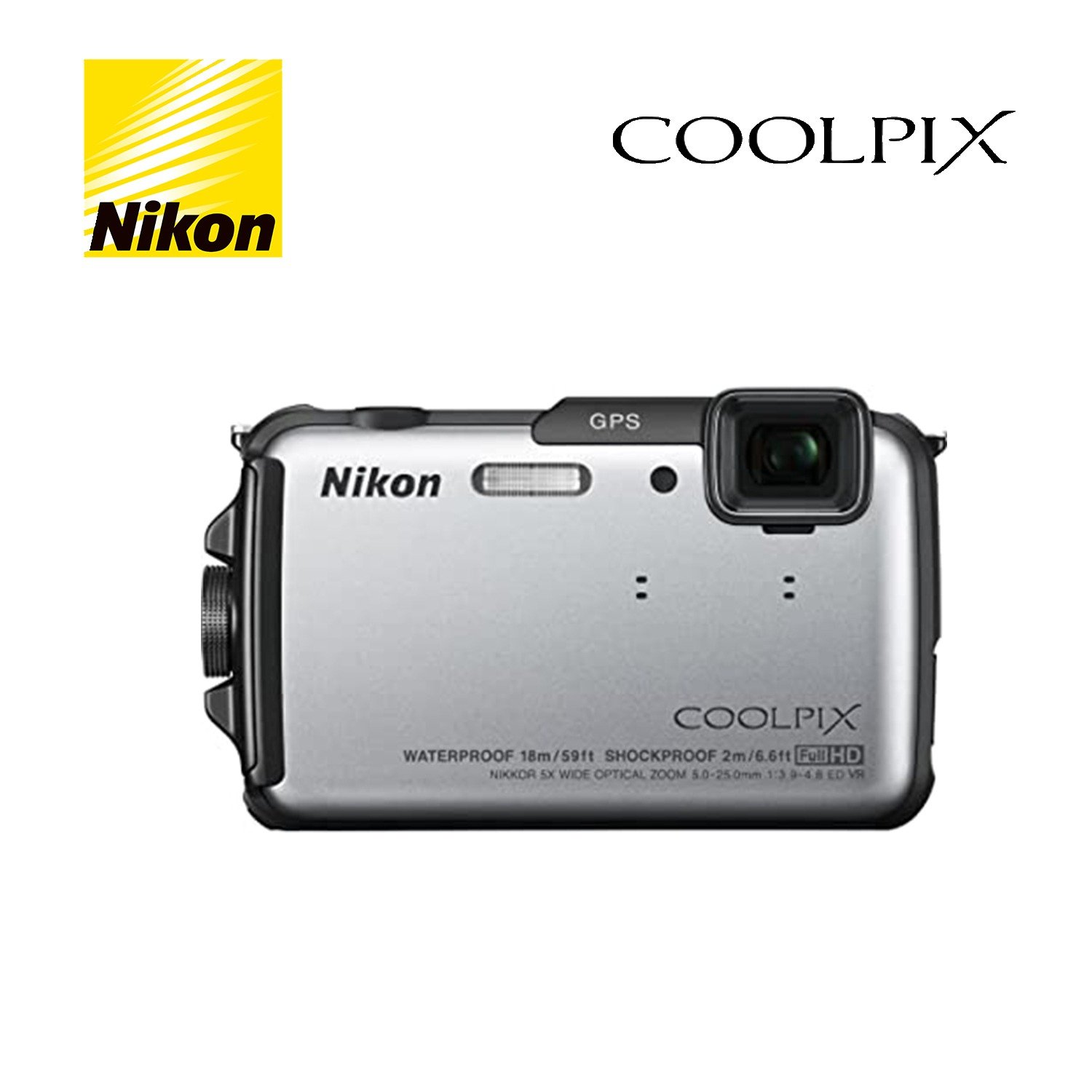 Nikon AW110 Coolpix Digital Camera - Mega City