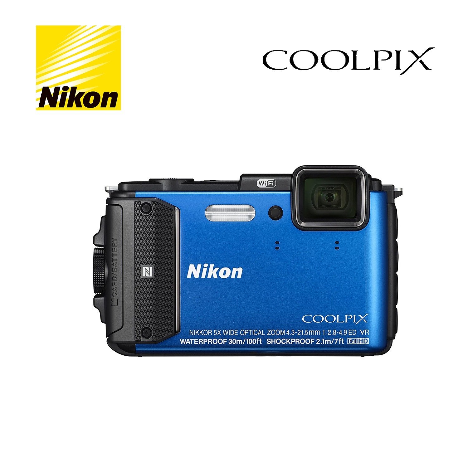 Fotocamera Nikon Coolpix AW130 Usata – 16MP, Zoom 5x, Colore Nero - Foto 2