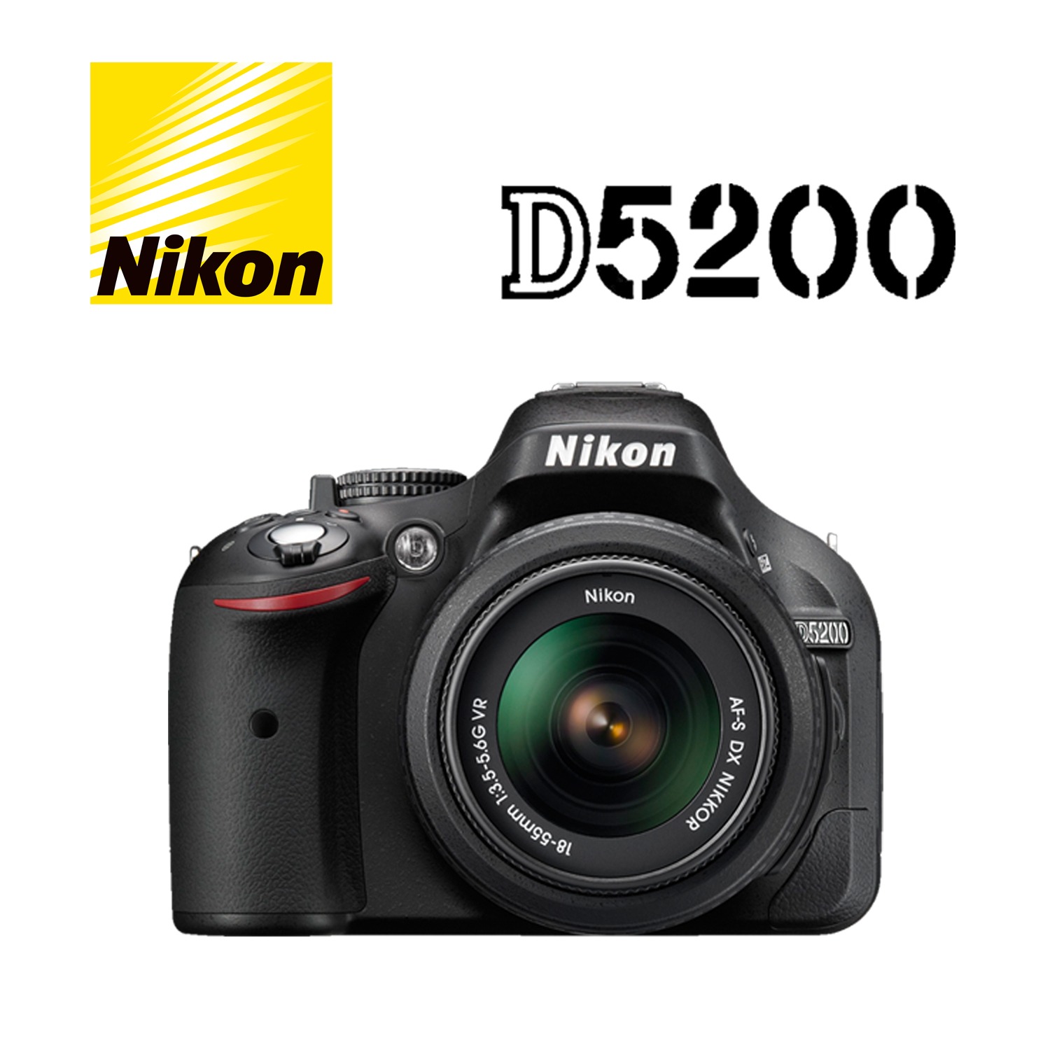 Nikon D5200 With Kit Lens