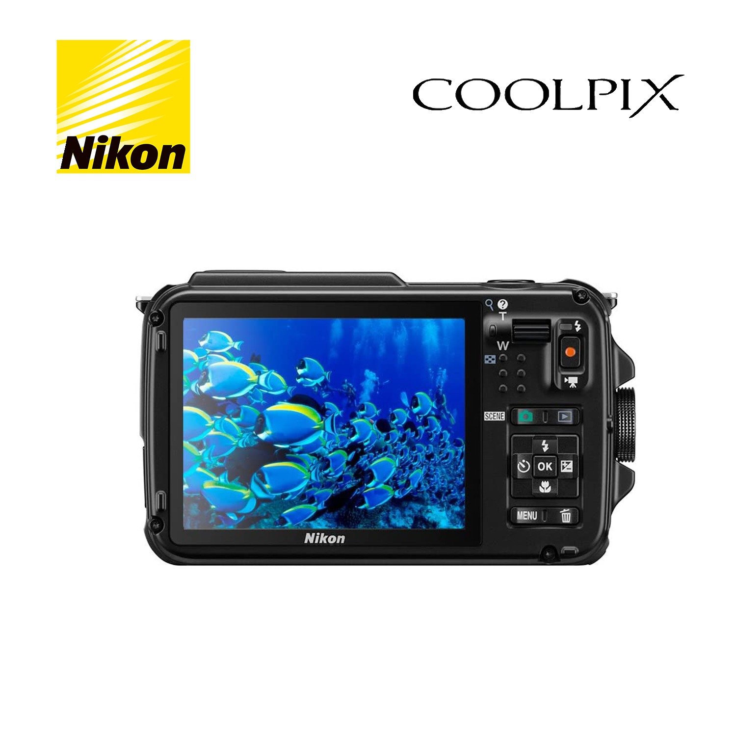 Nikon AW110 Coolpix Digital Camera - Mega City