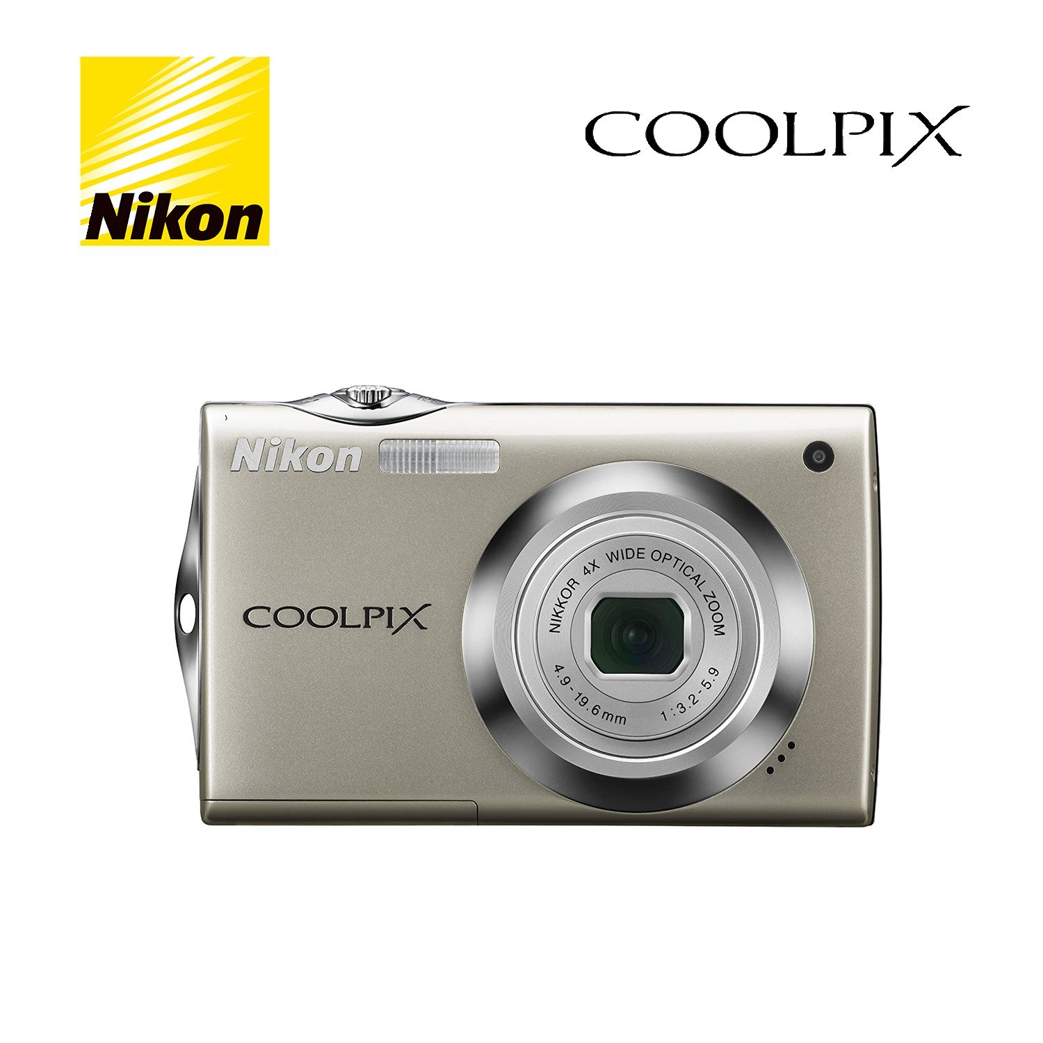 Appareil Photo Numérique Nikon CoolPix S4400 20.1 MP, écran Tactile 6x Zoom, Avec Chargeur Et étui - Occasion