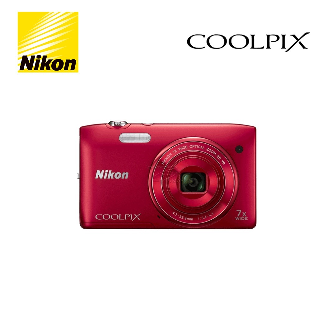 Nikon S3400 Coolpix Digital Camera - Mega City