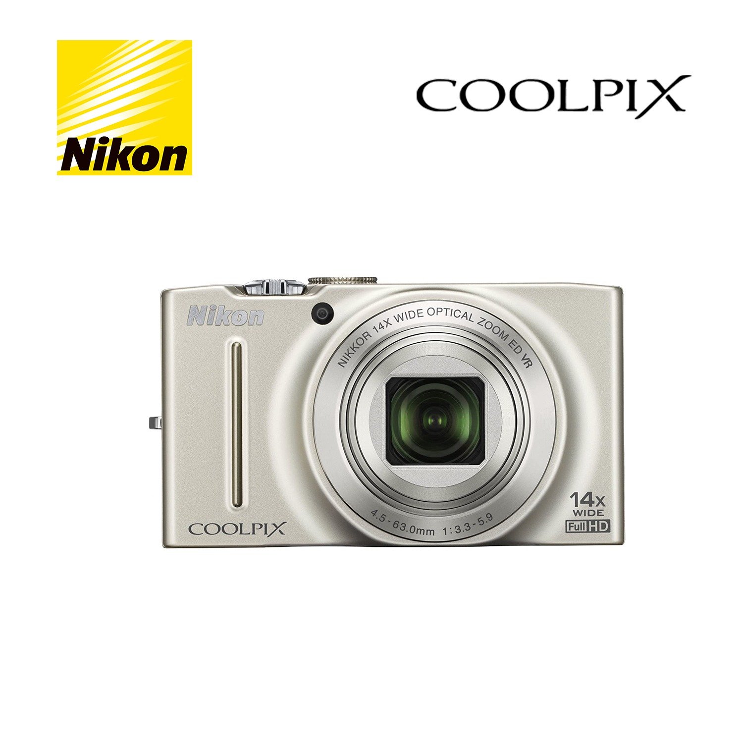 Nikon S8200 Coolpix Digital Camera - Mega City
