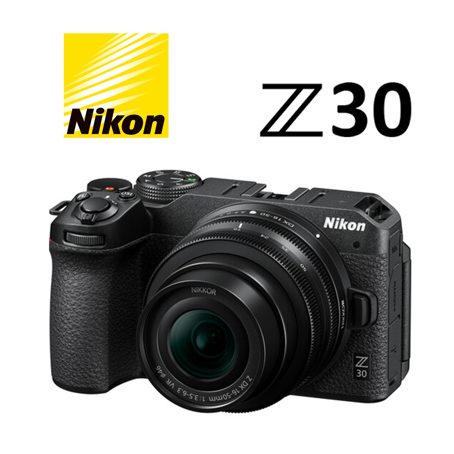 Nikon Z30 Mirrorless Camera With 16-50mm Lens