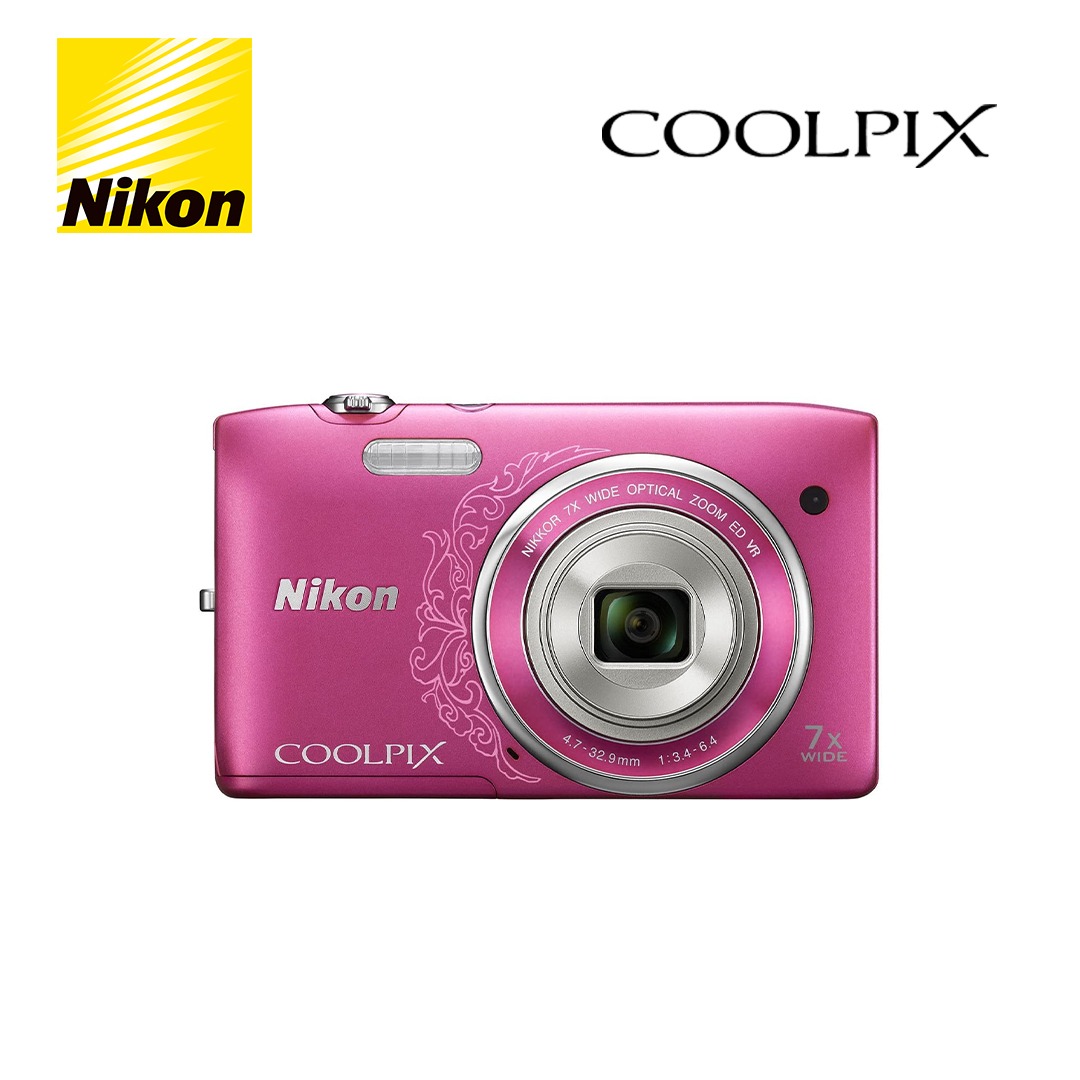 Nikon S3500 Coolpix Digital Camera - Mega City