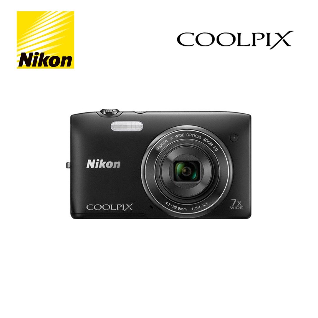 Nikon S3400 Coolpix Digital Camera - Mega City