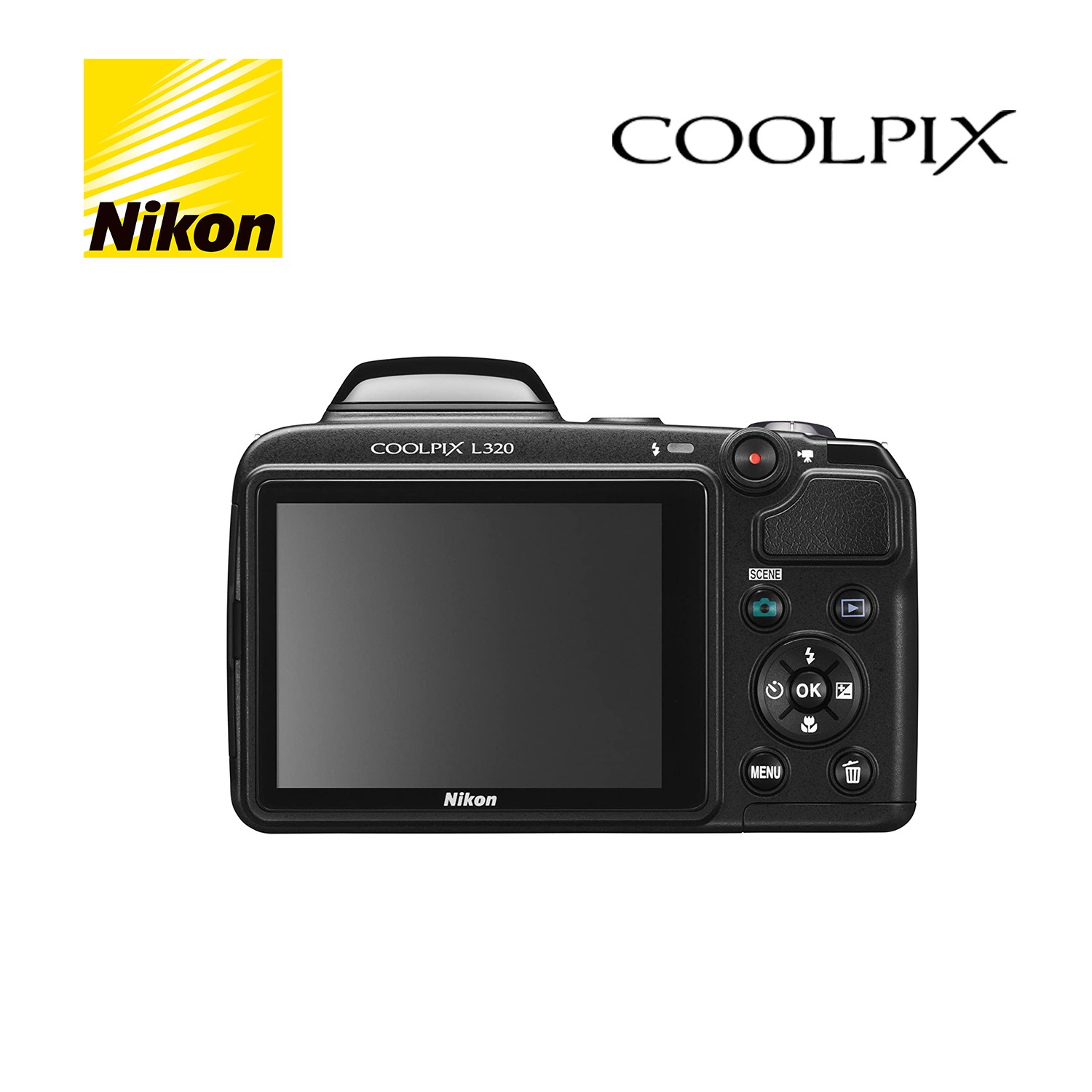 Nikon L320 Coolpix Digital Camera - Mega City