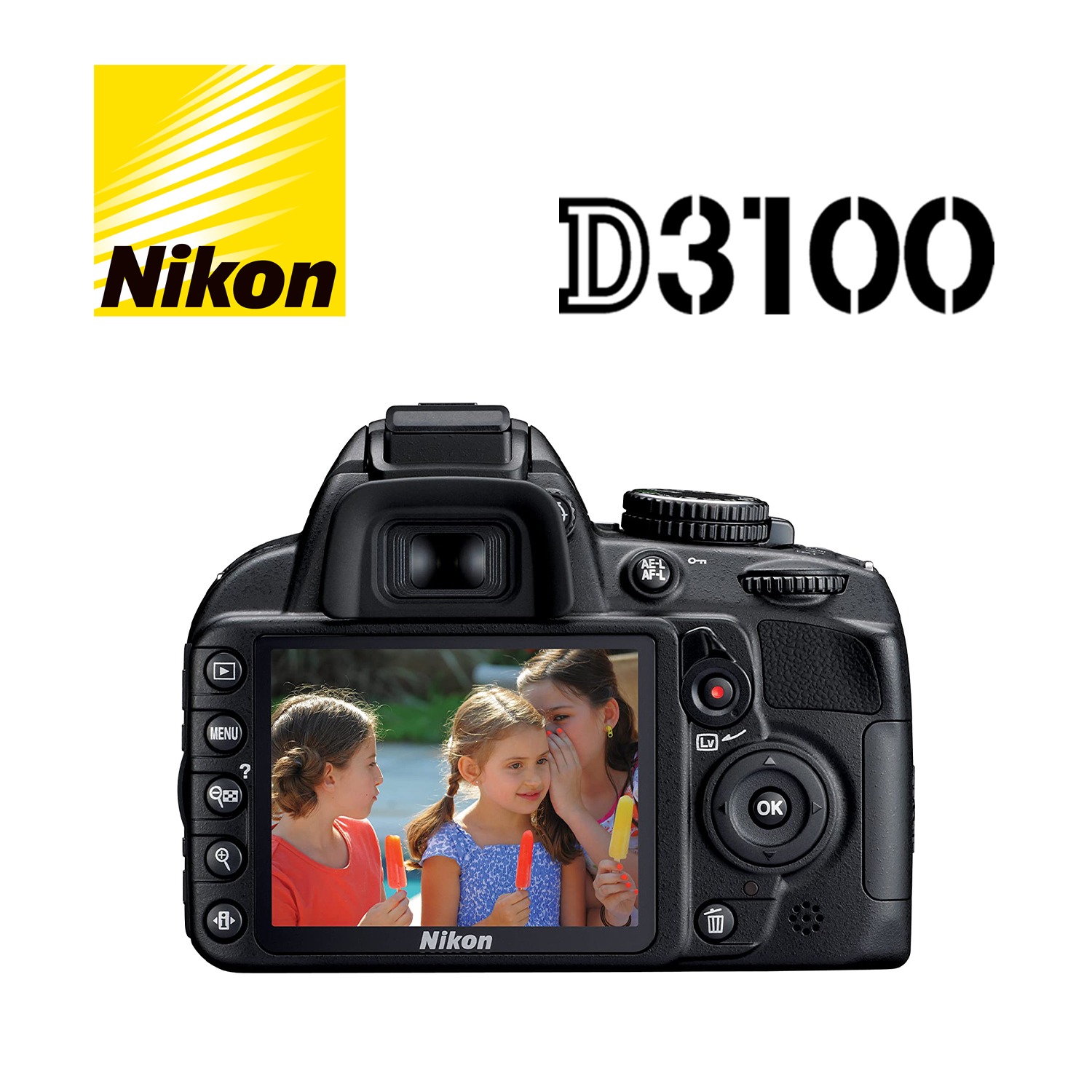 Nikon D3100 With Kit Lens
