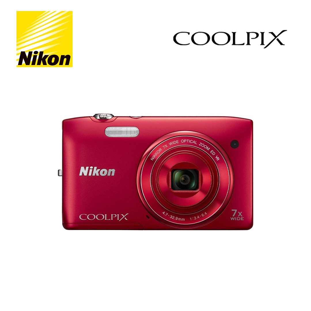 D3300 Red Nikon Camera Nikon COOLPIX S2900 Digital Camera (Red