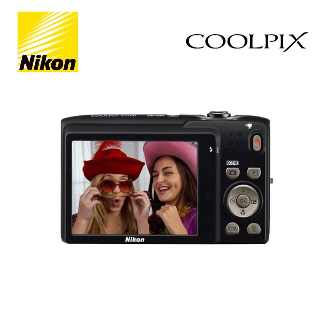 Nikon S3100 Coolpix Digital Camera - Mega City