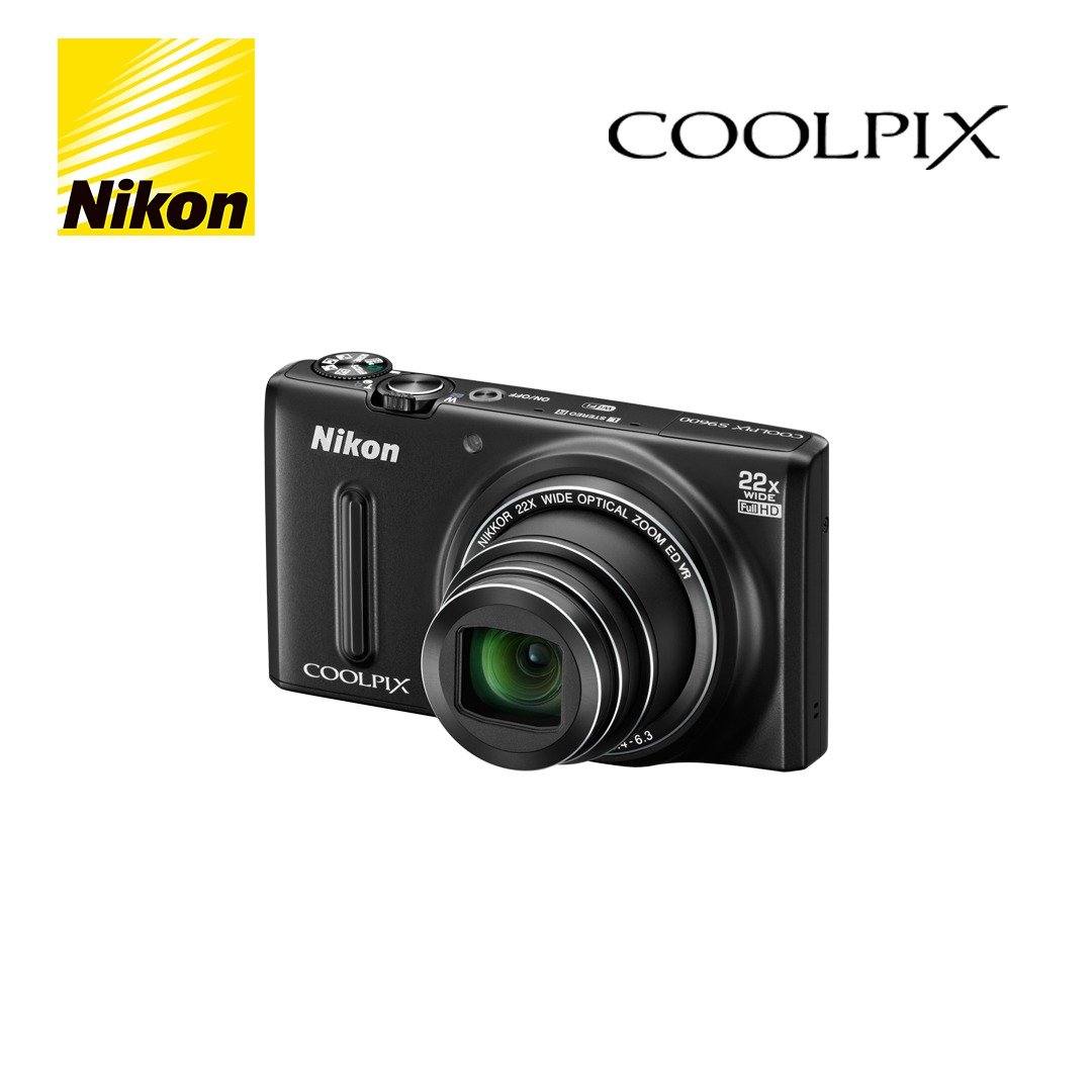 Nikon S9600 Coolpix Digital Camera - Mega City