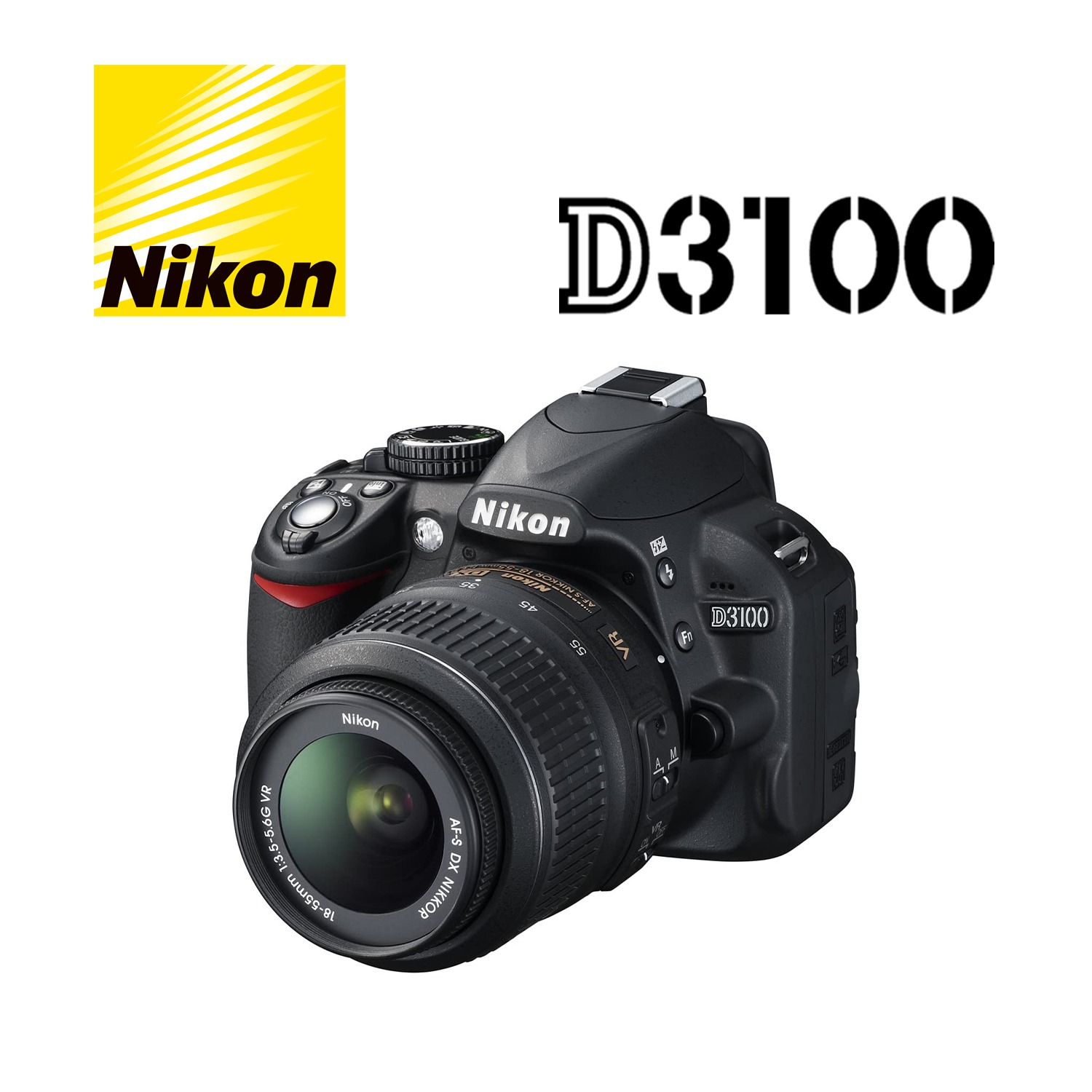 Nikon D3100 With Kit Lens