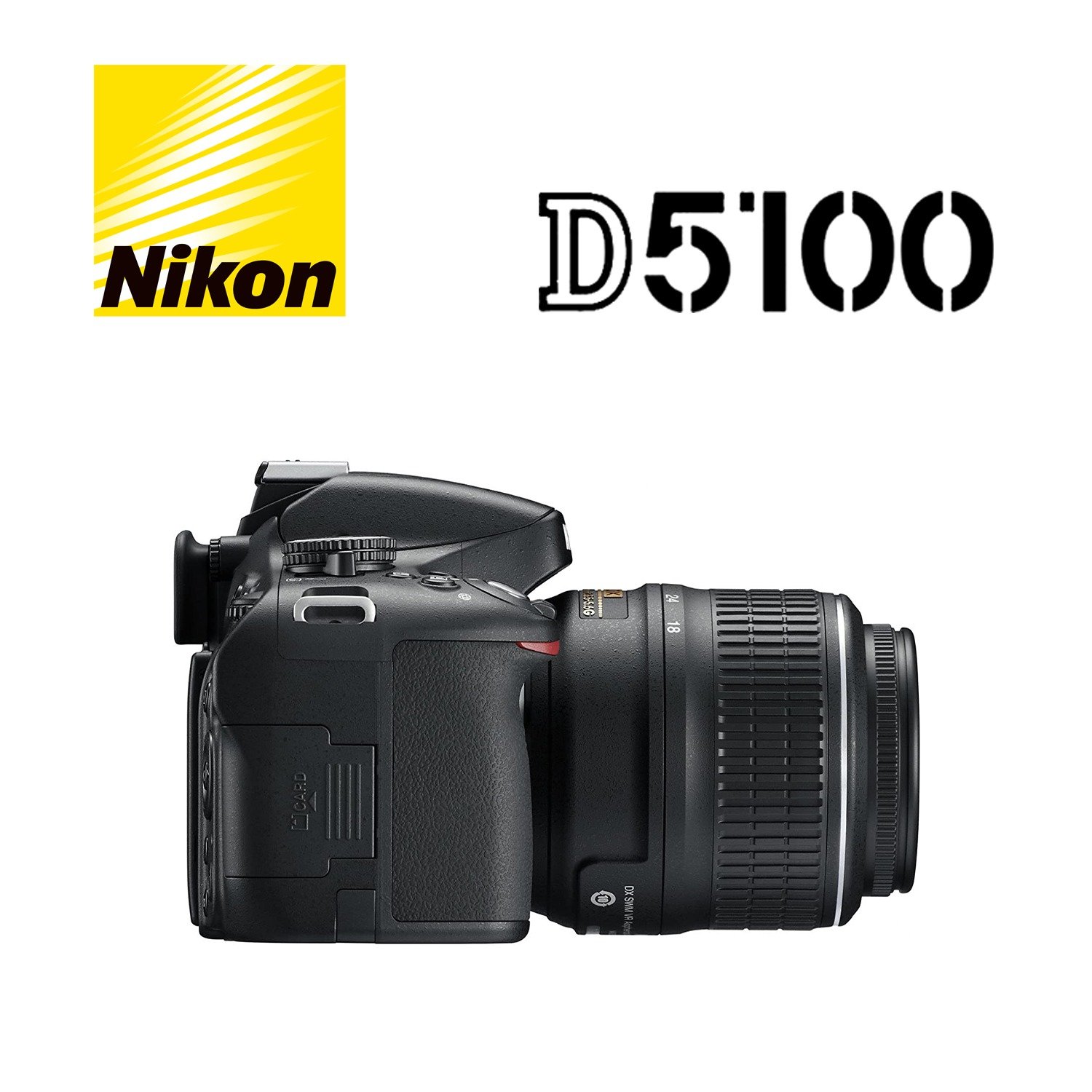 Nikon D5100 With Kit Lens - Mega City