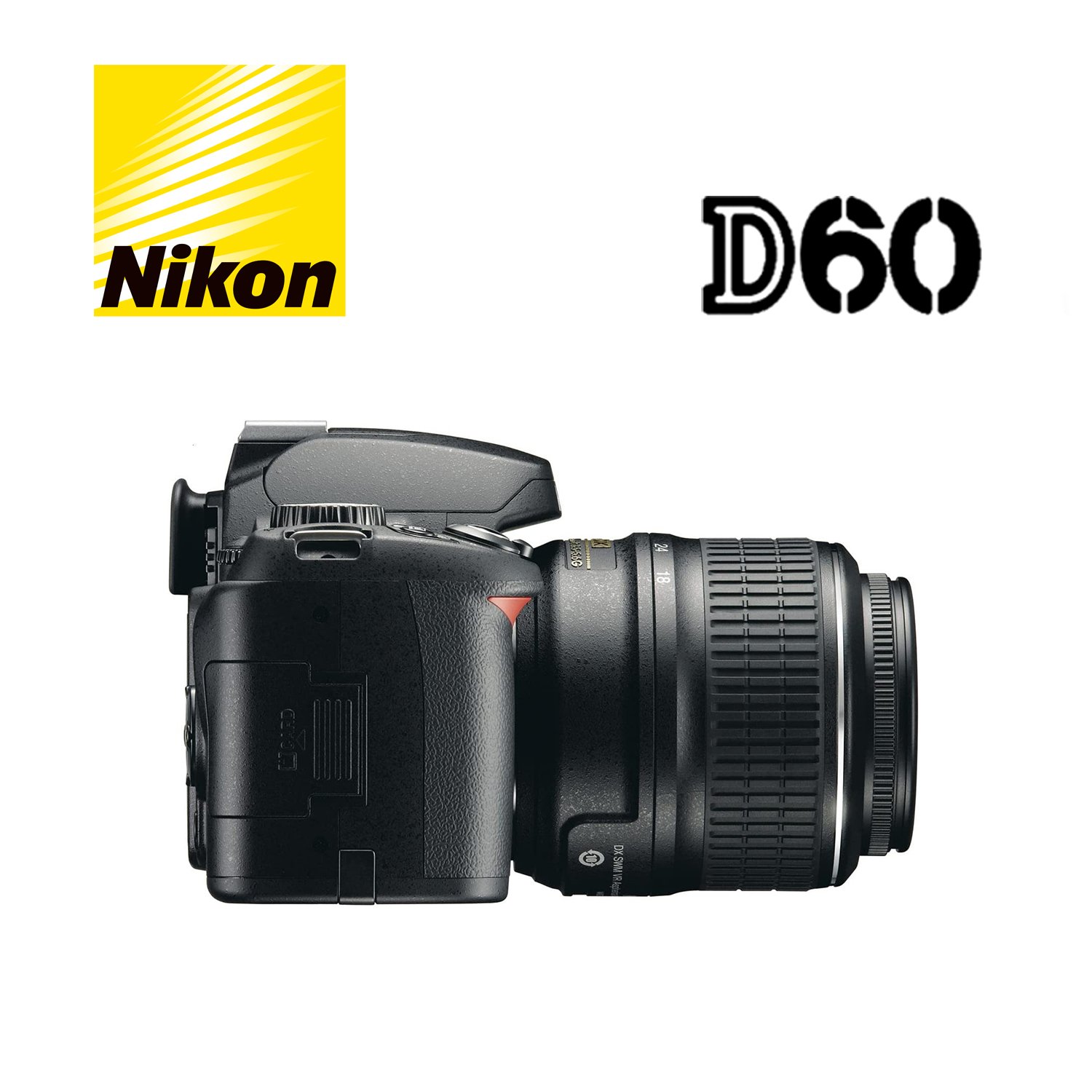 Nikon D60 Kit Lens + Zoom Lens + Card + Bag - Mega City