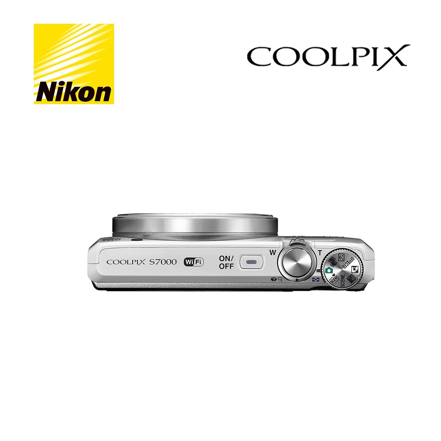 Nikon S7000 Coolpix Digital Camera - Mega City