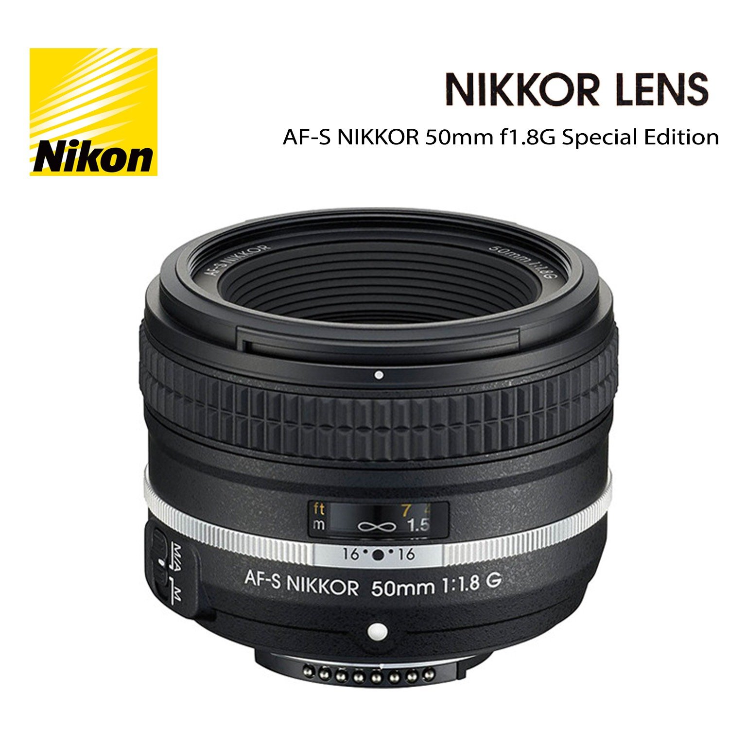 Objectif Nikon AF-S Nikkor 50mm 1.8G Lens