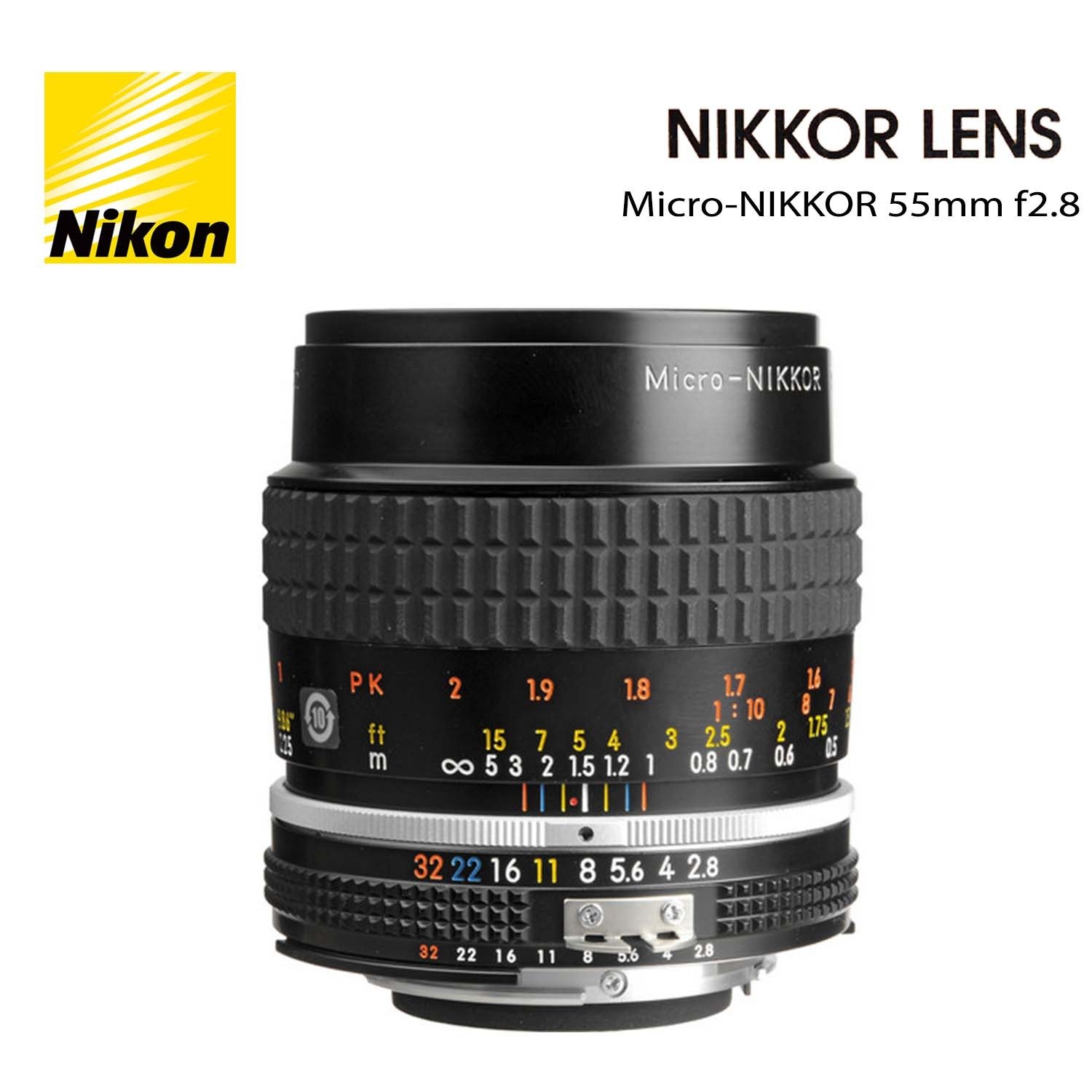 Nikon Micro-NIKKOR 55mm f/2.8 Lens - Mega City