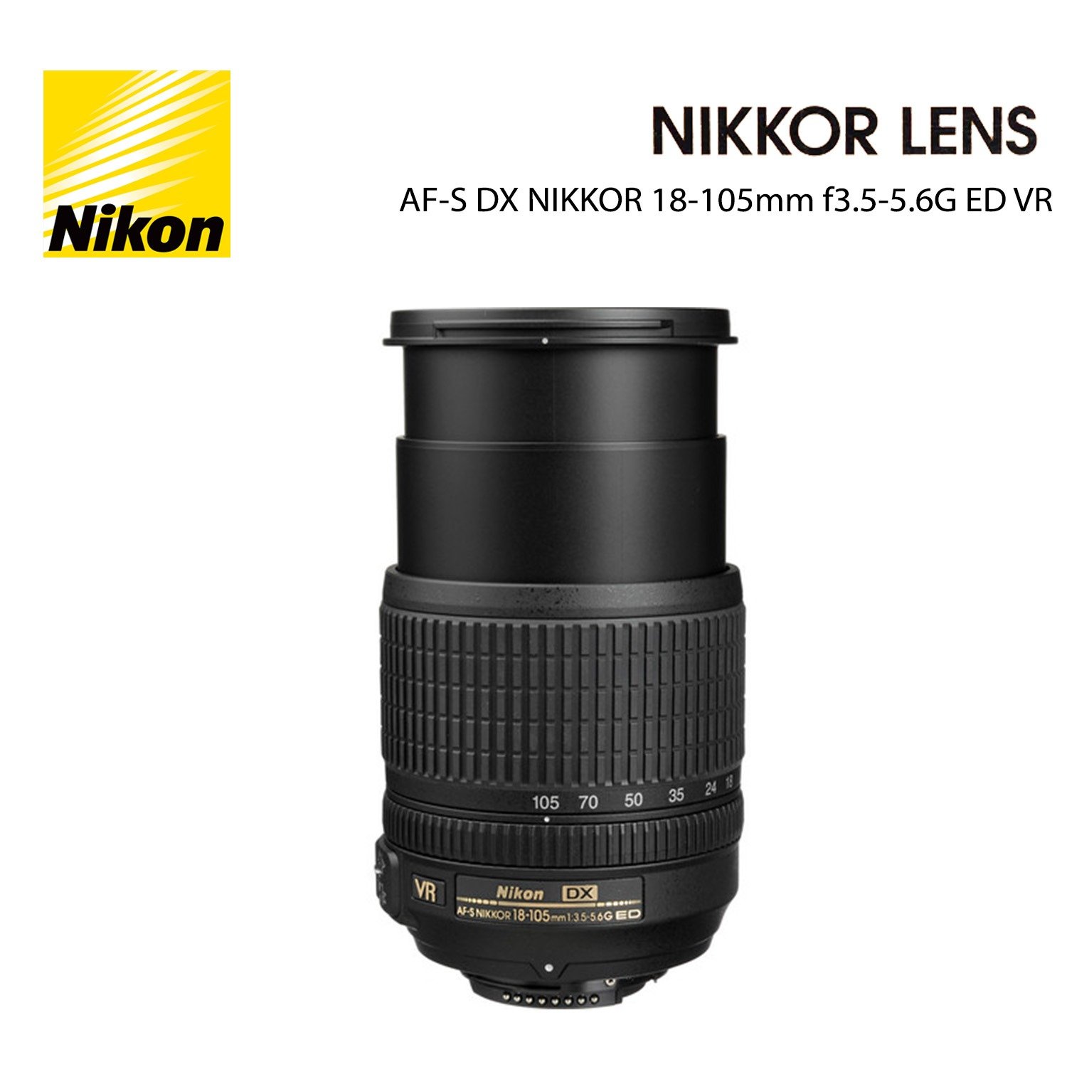 Nikon AF-S DX NIKKOR 18-105mm f/3.5-5.6G ED VR Lens - Mega City