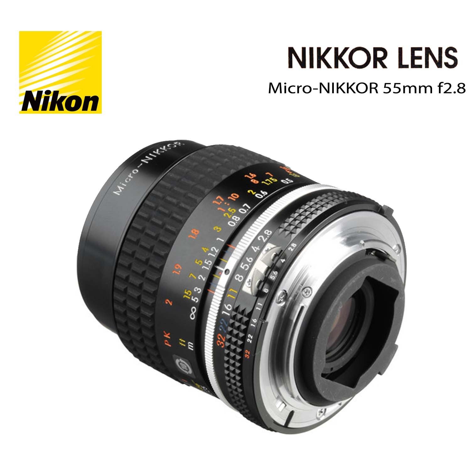Nikon Micro-NIKKOR 55mm f/2.8 Lens - Mega City
