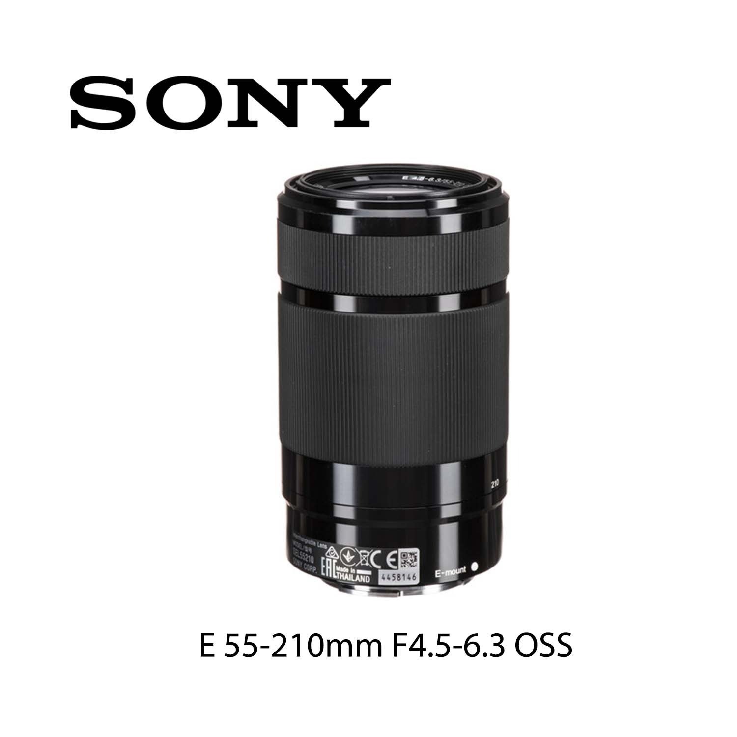 SONY E 55-210mm F4.5-6.3 OSS Sony E 55-210mm f/4.5-6.3 OSS