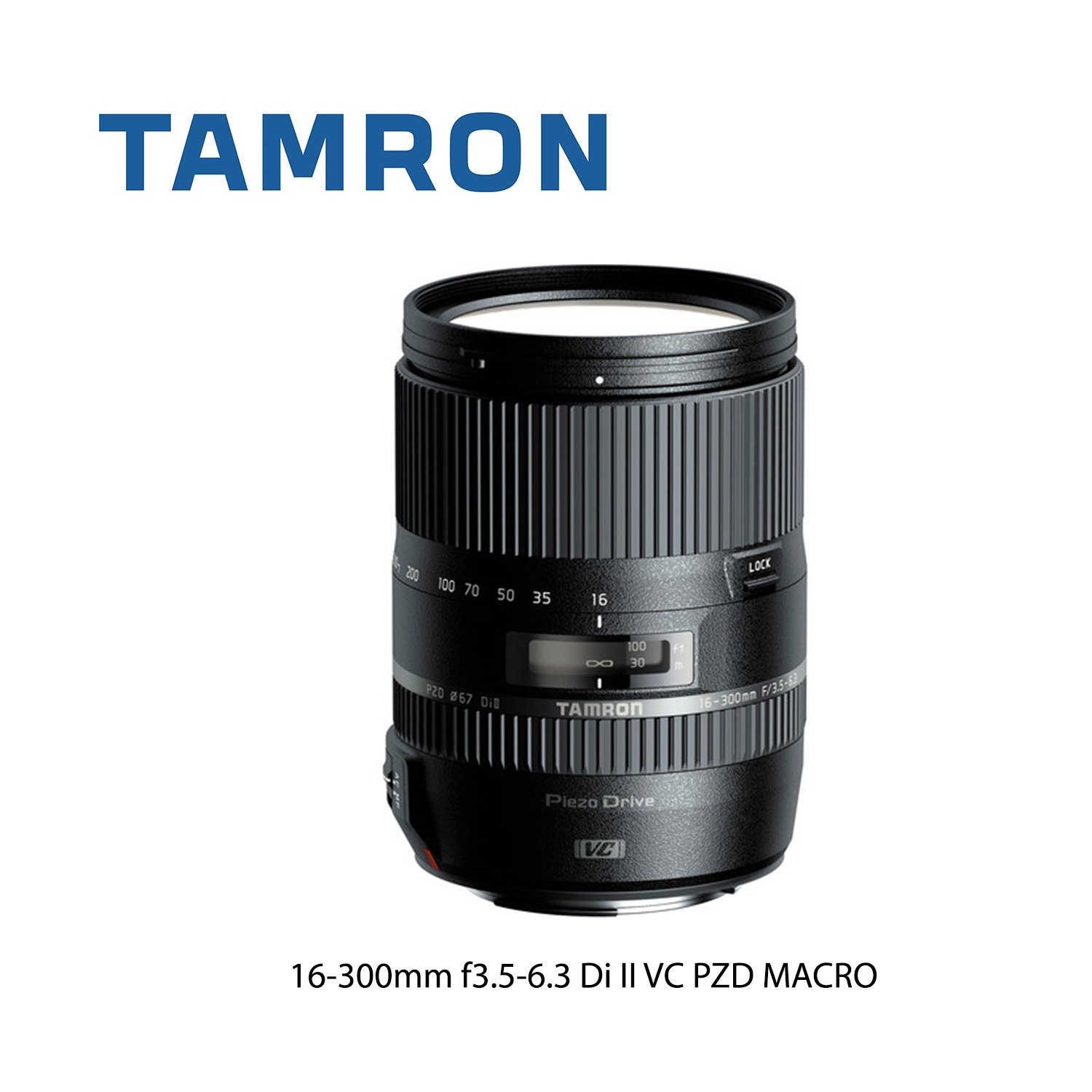 Tamron 16-300mm f3.5-6.3 Di II VC PZD MACRO Lens For Canon EF