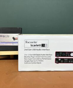 Focusrite Scarlett Solo 2nd Gen USB Audio Interface